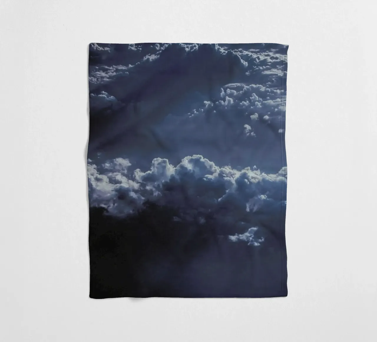 The Ray fleecedeken van Pale Grain