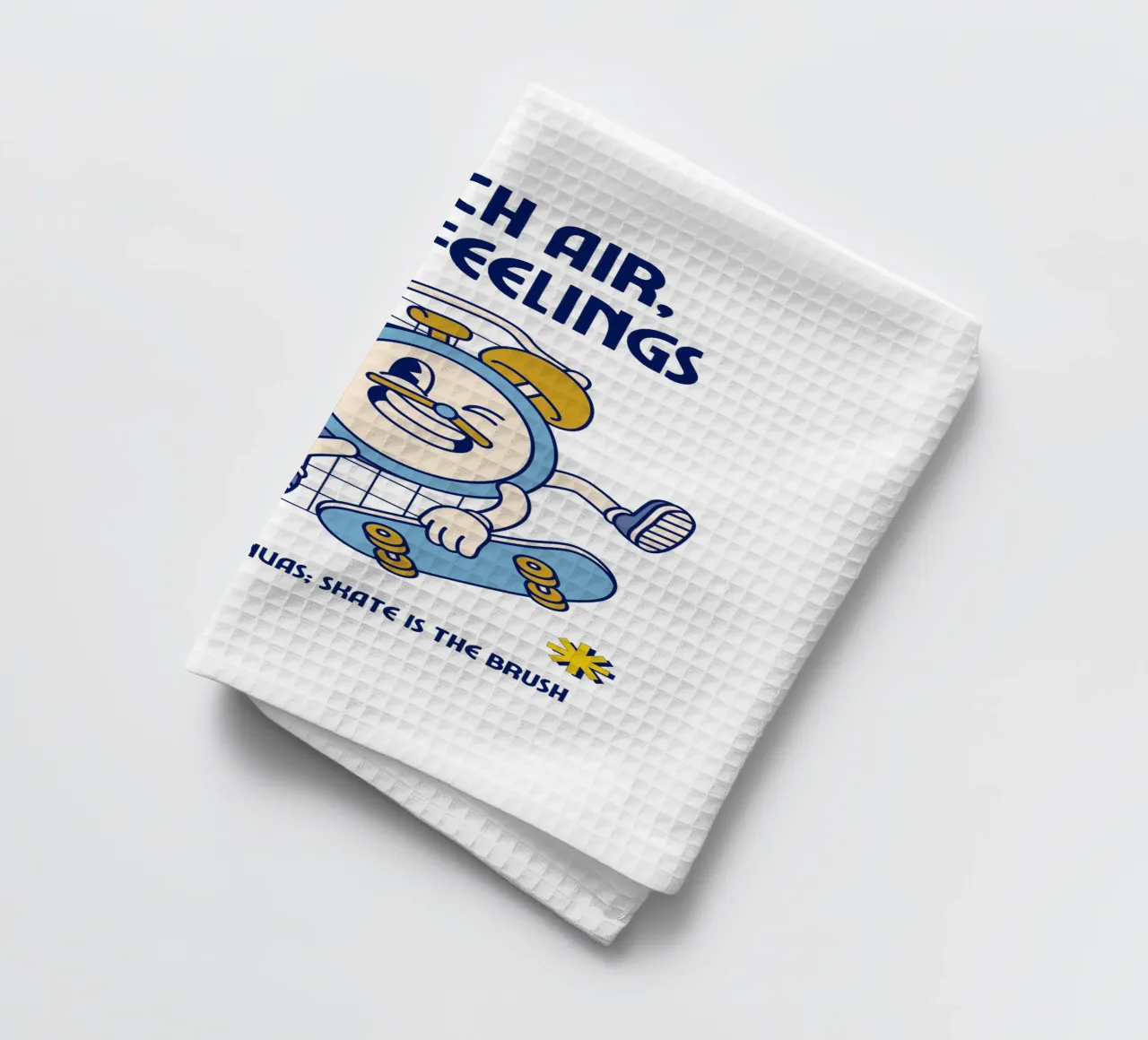 CATCH AIR NOT FEELINGS canovaccio da cucina da Einfach Uebel