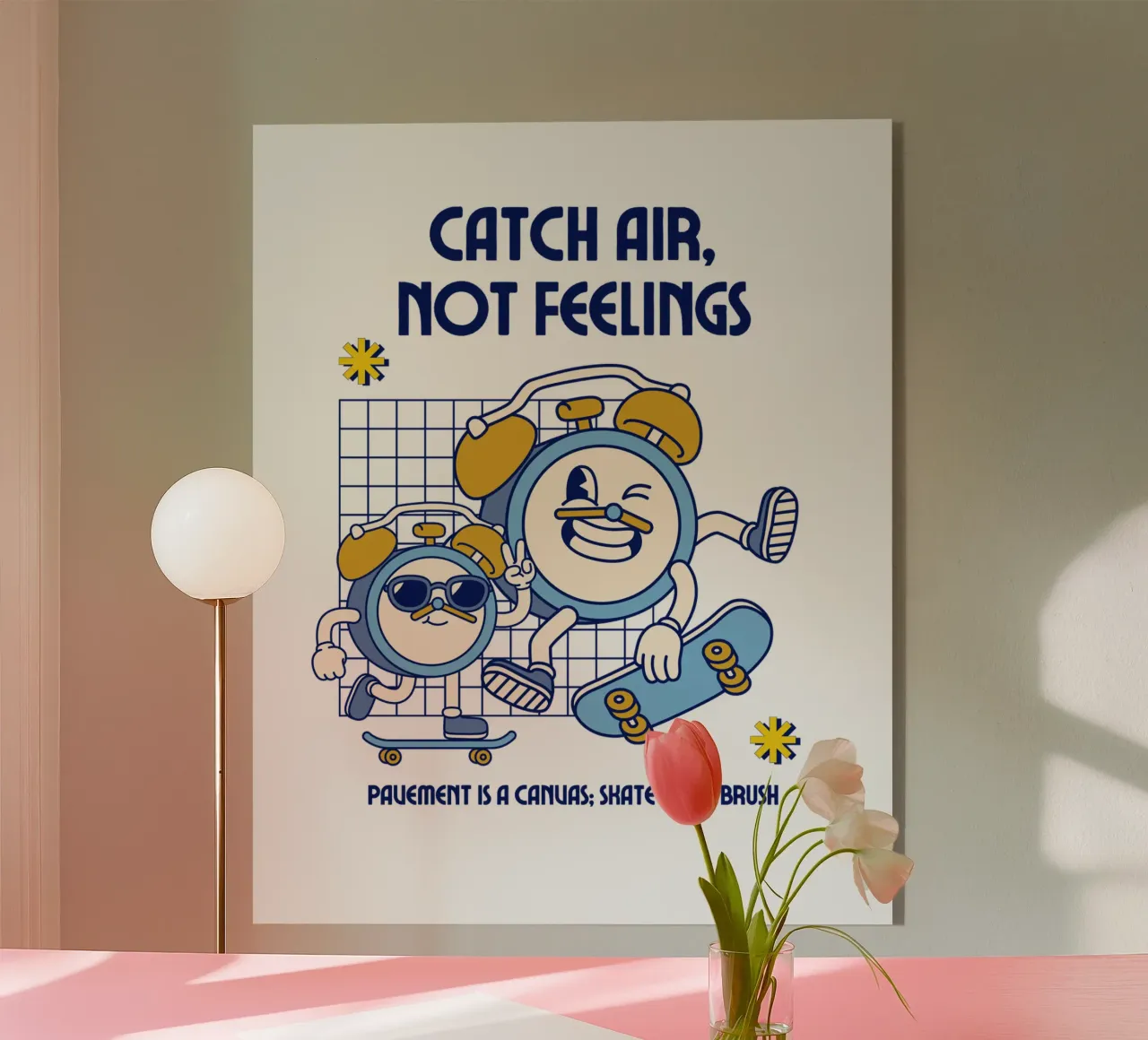 CATCH AIR NOT FEELINGS metacrilato de Einfach Uebel