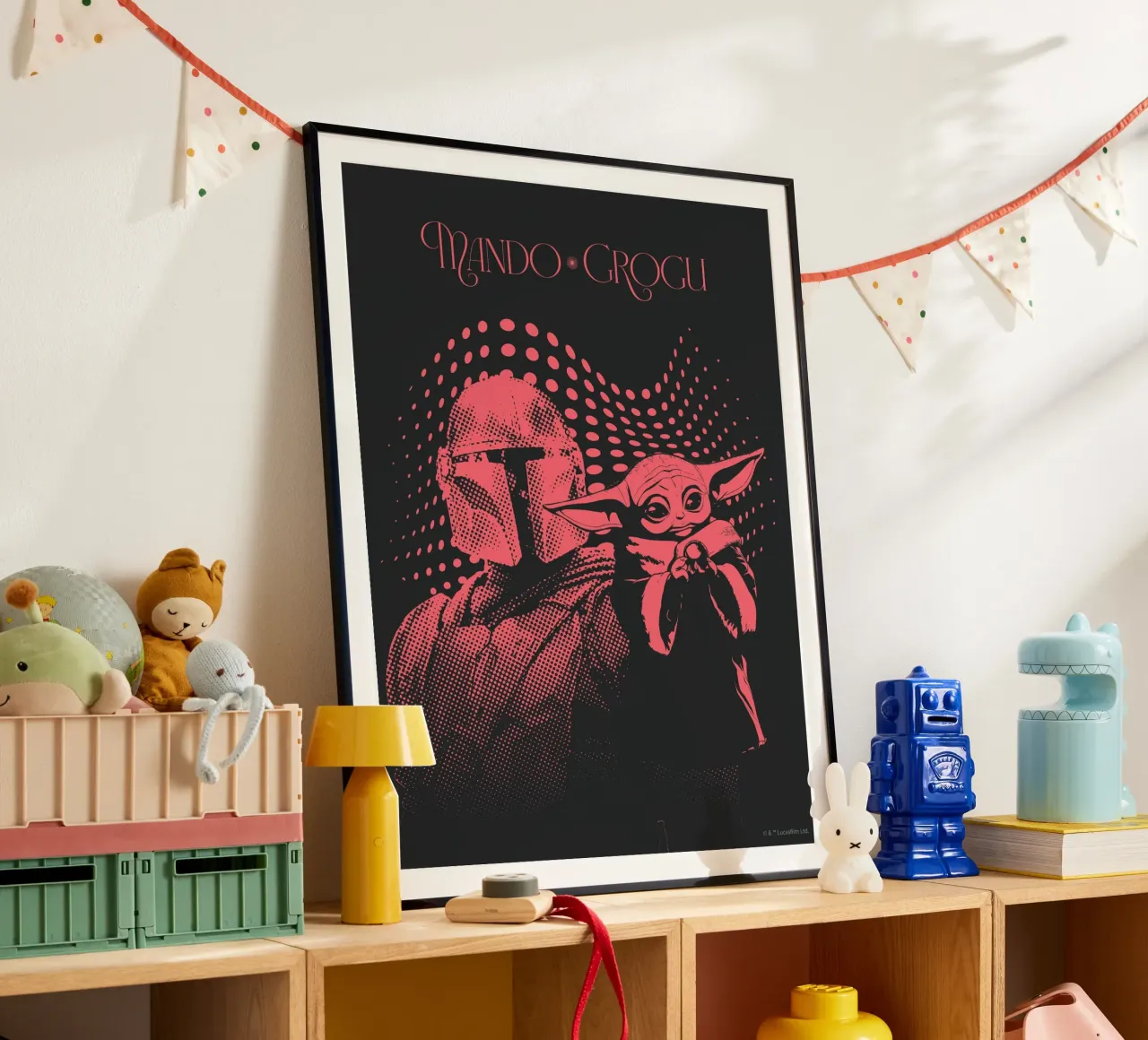 MANDO x GROGU Poster von Star Wars