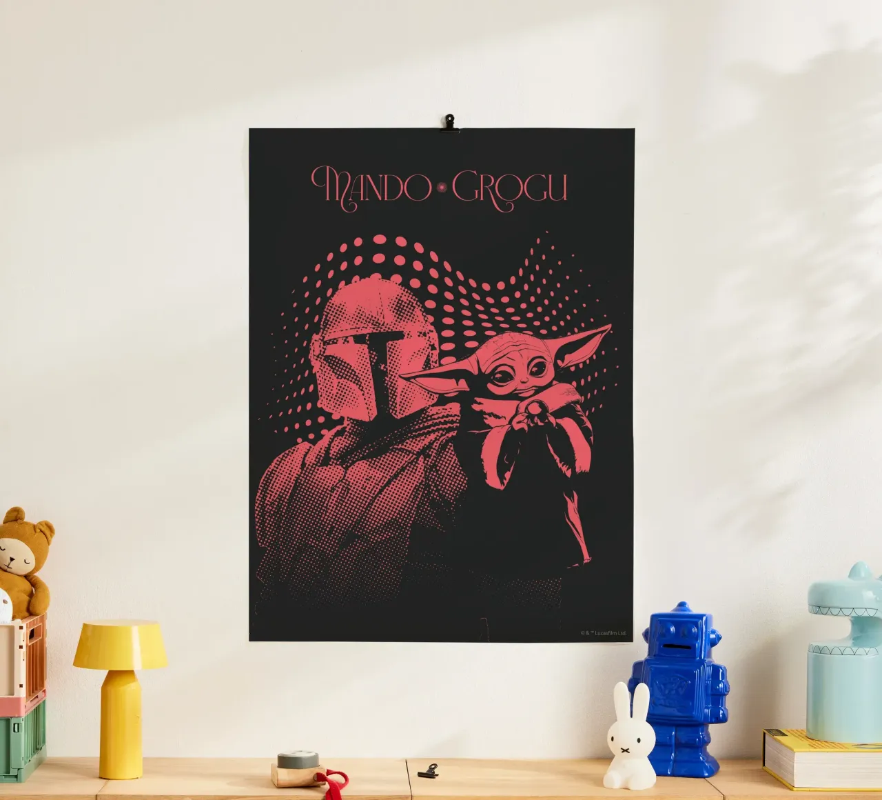 MANDO x GROGU Poster von Star Wars