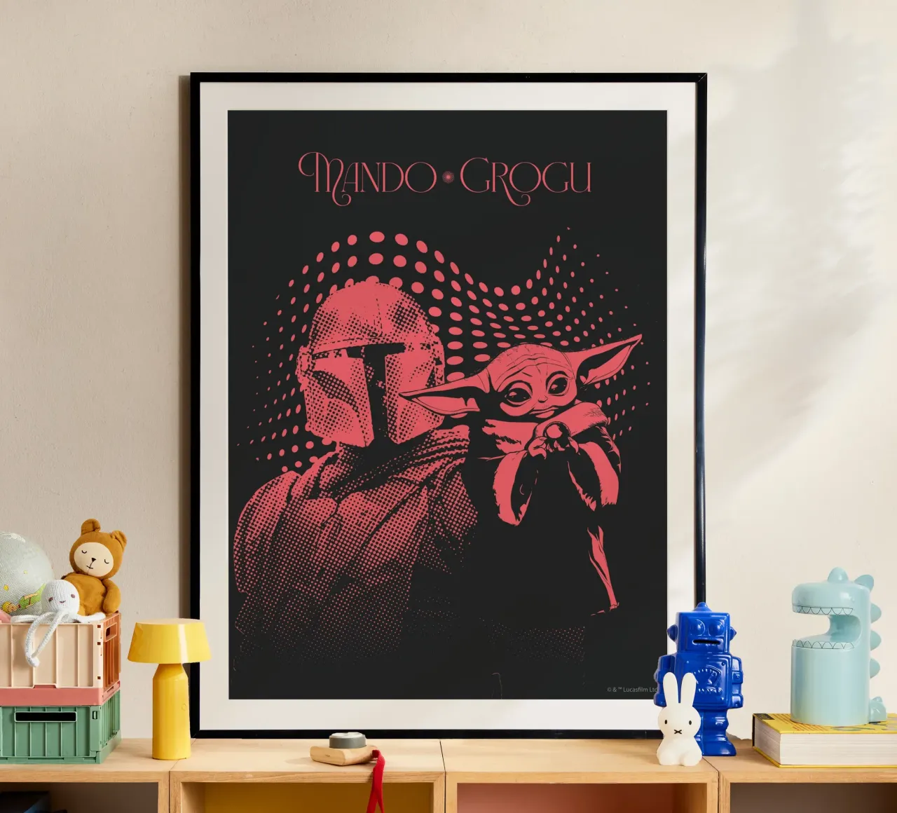 MANDO x GROGU Poster von Star Wars