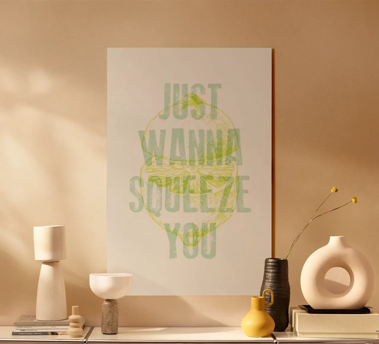 Squeeze acrylic glass by typealive