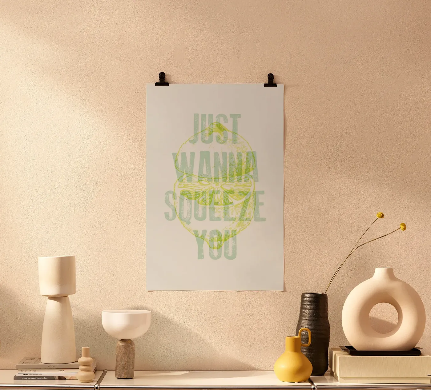 Squeeze poster van typealive