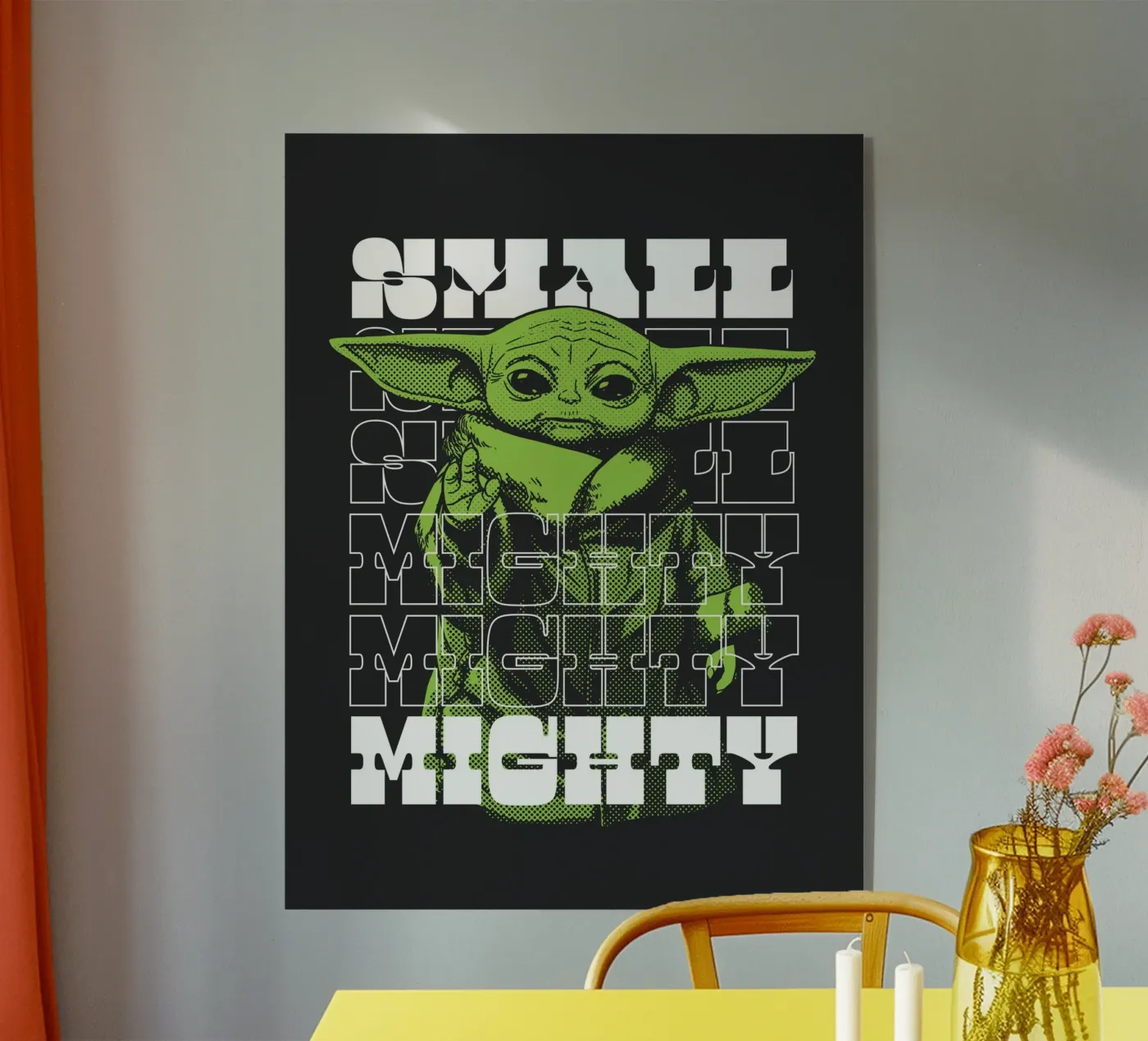 SMALL MIGHTY plexiglas de Star Wars
