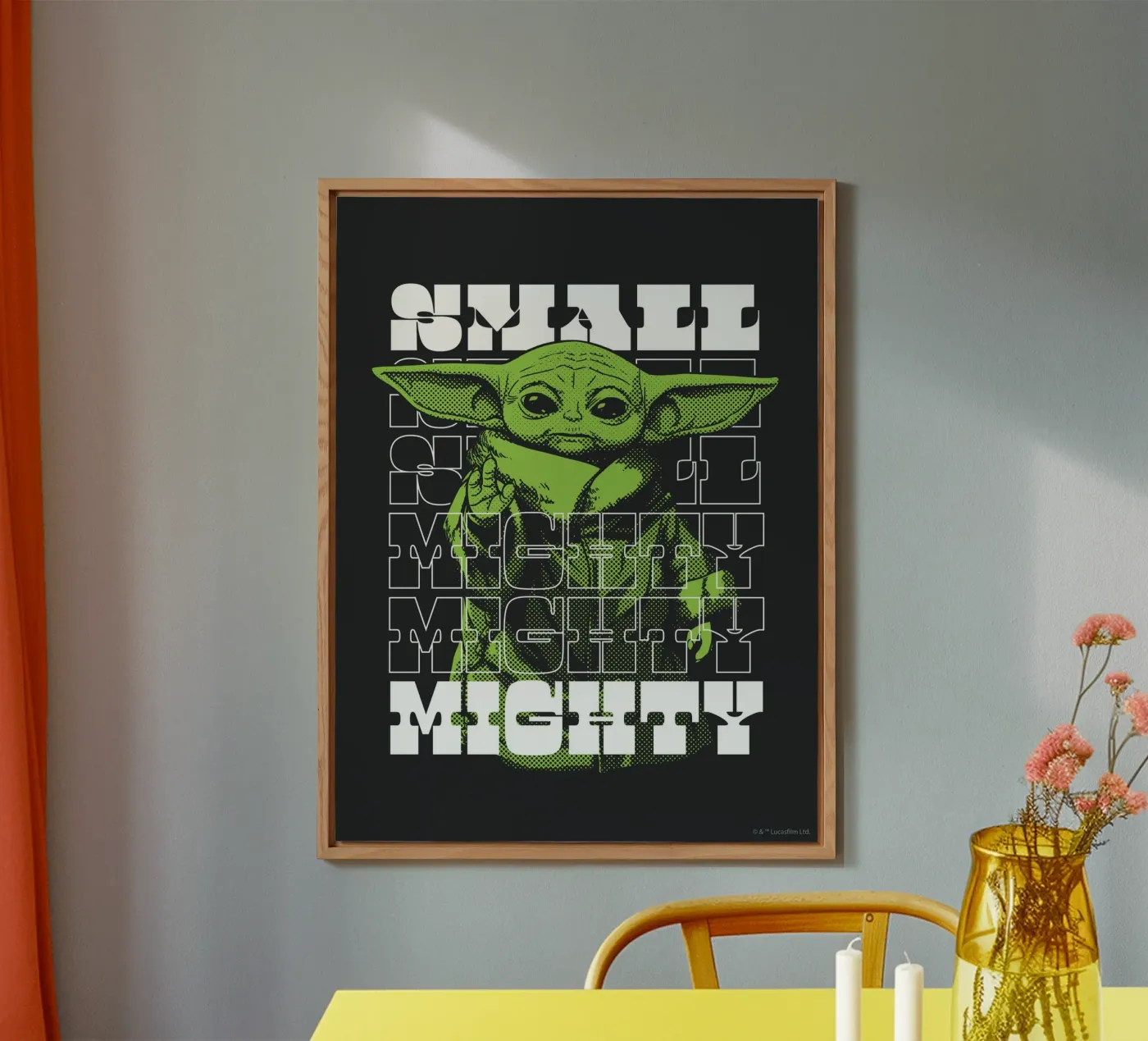 SMALL MIGHTY forex-plaat van Star Wars