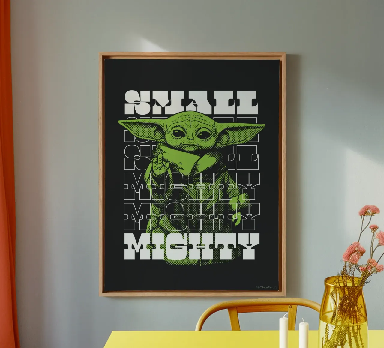 SMALL MIGHTY tela da Star Wars