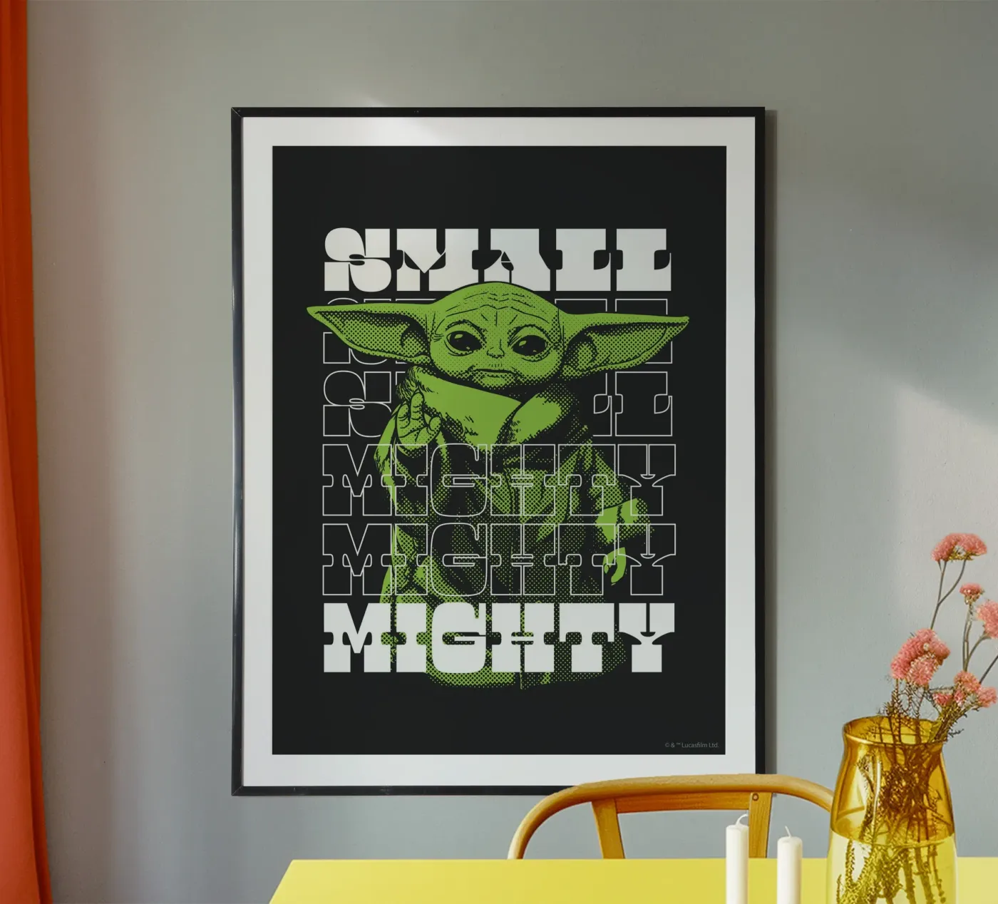 SMALL MIGHTY poster van Star Wars