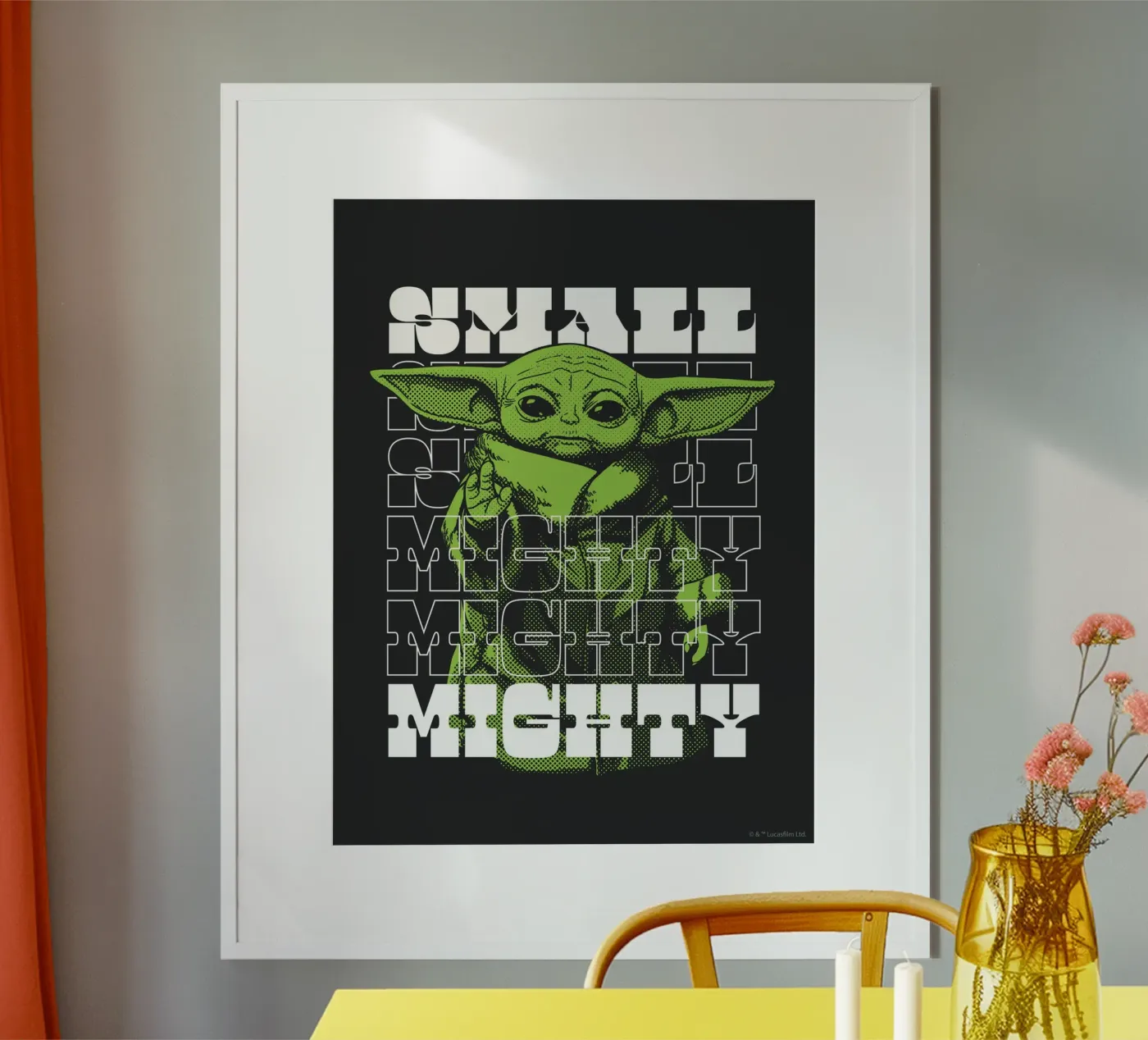 SMALL MIGHTY poster van Star Wars