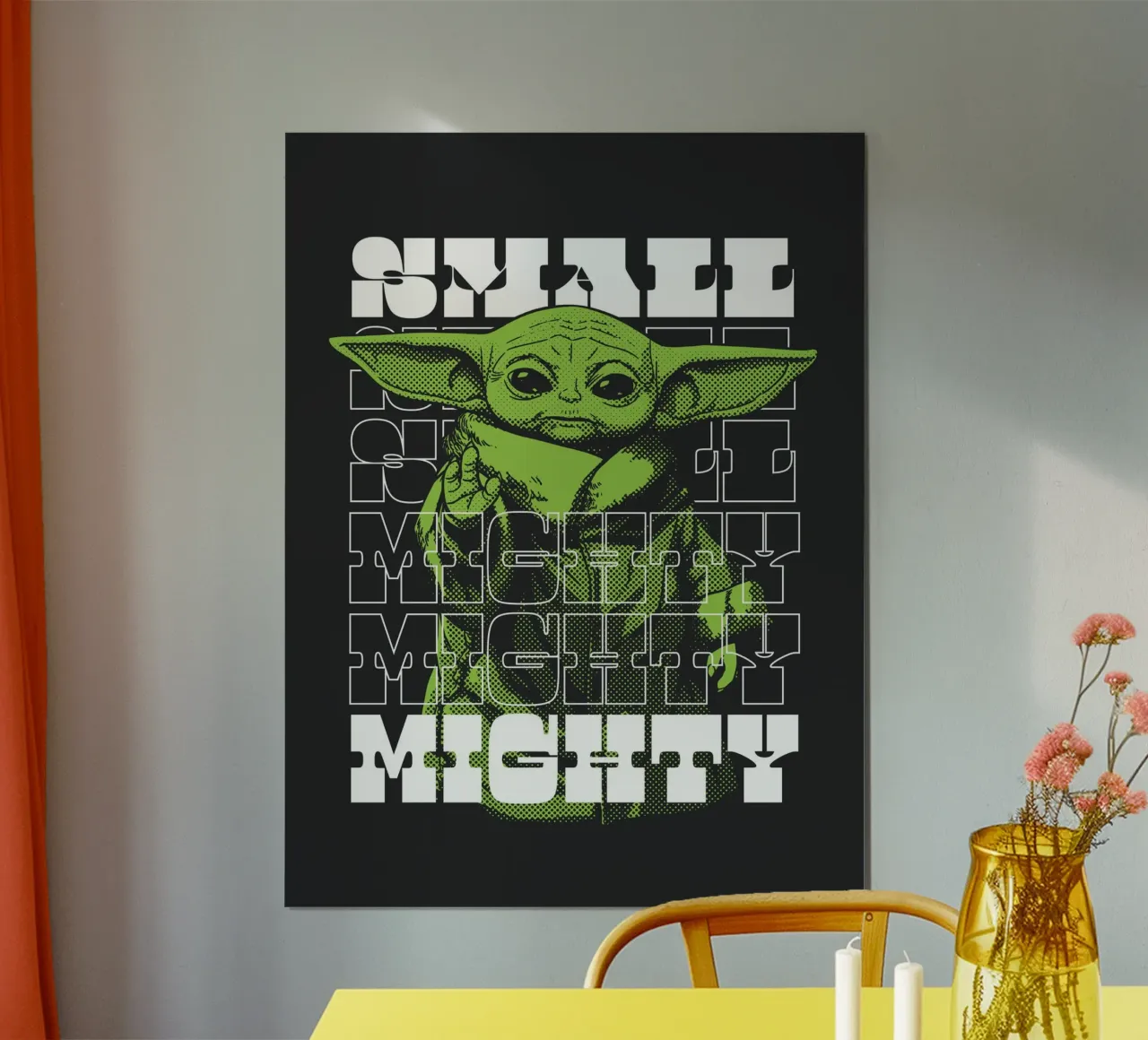 SMALL MIGHTY poster da Star Wars