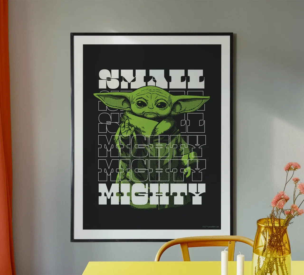 SMALL MIGHTY poster da Star Wars