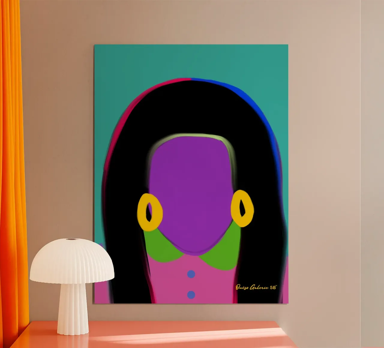 Gentle Currents poster by Mike Leymi