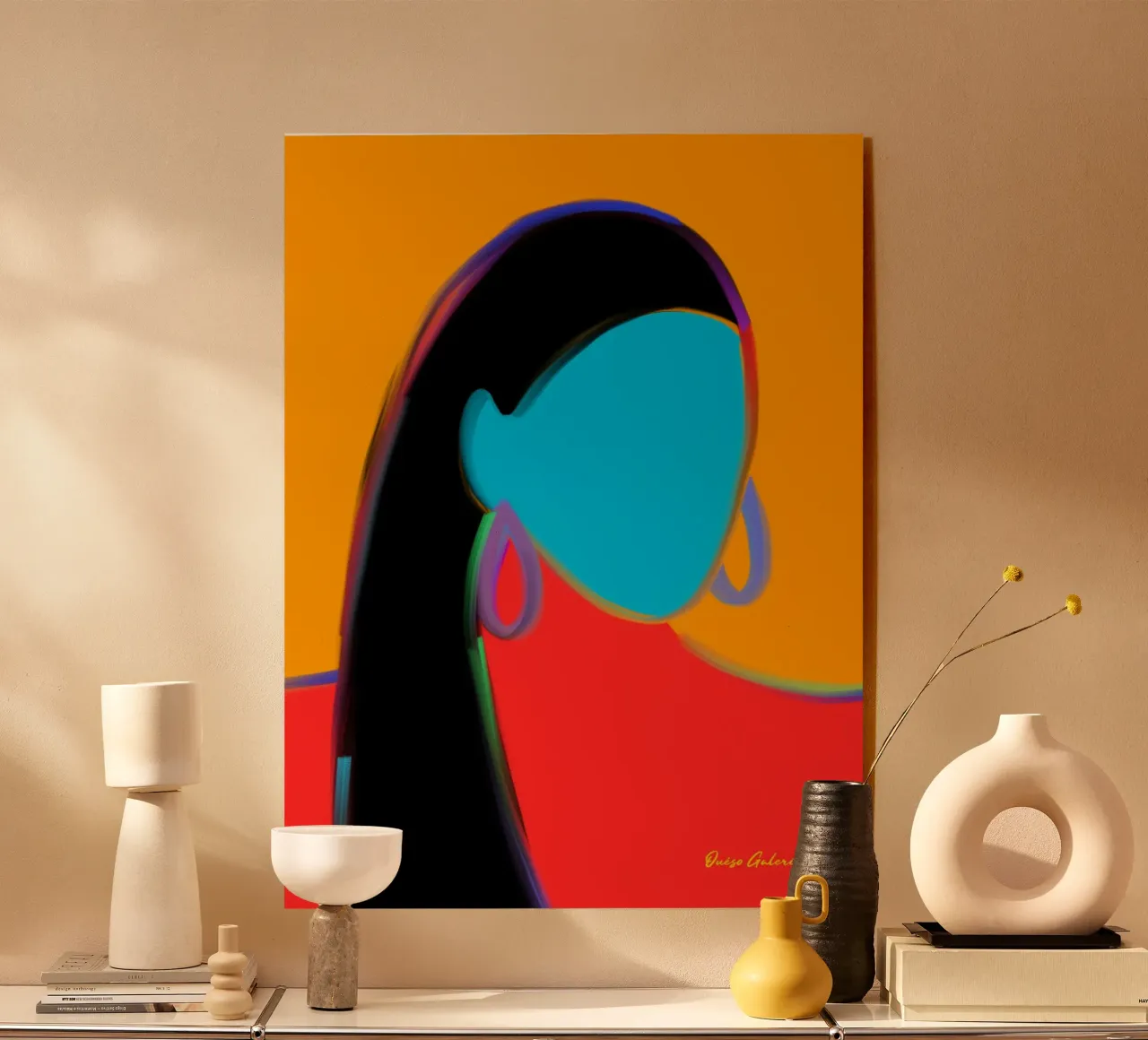Wistful Glow acrylic glass by Mike Leymi