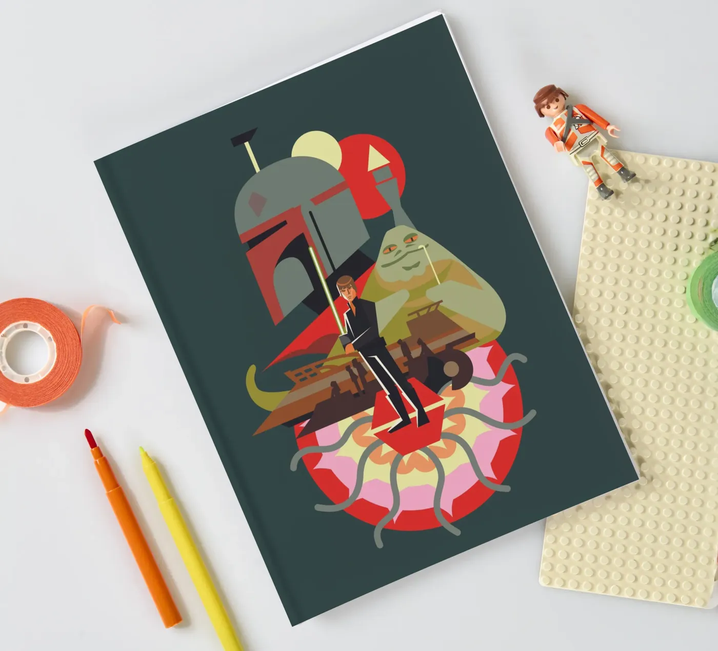 Jabbas Fall notebook by Star Wars