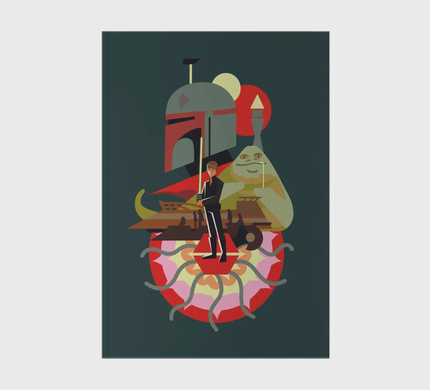 Jabbas Fall notebook by Star Wars