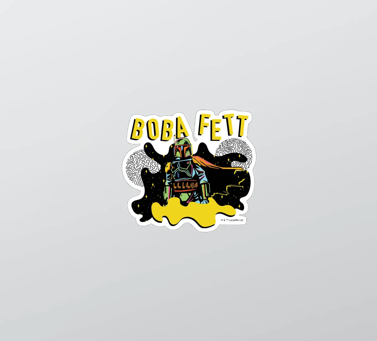 BOBA FETT sticker by Star Wars - Sticker Shop