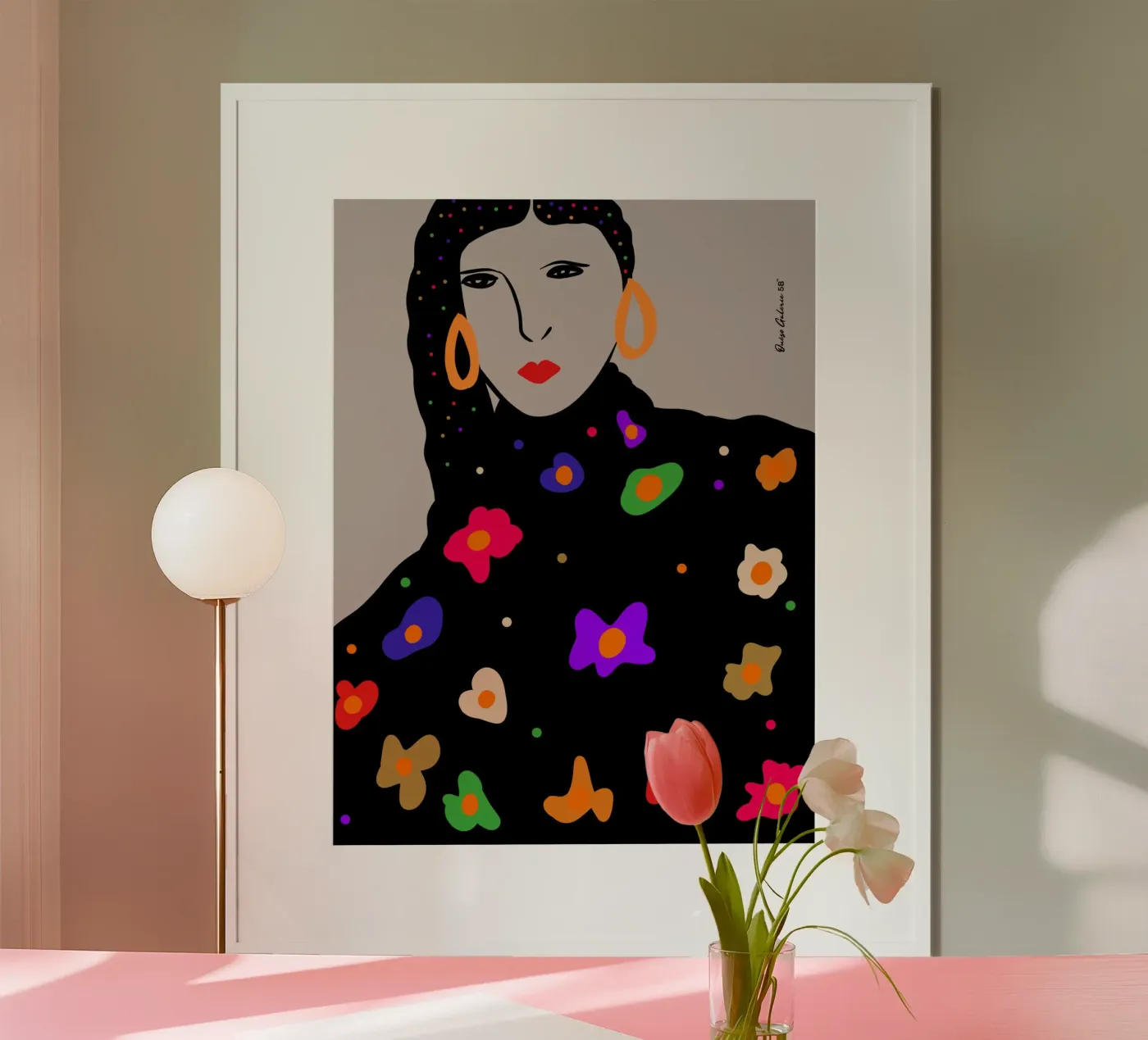 Moonlit Drift poster by Mike Leymi