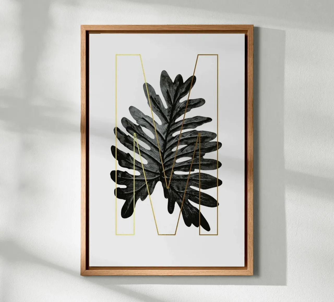 ABC Plants - M canvas met Baklijst van typealive