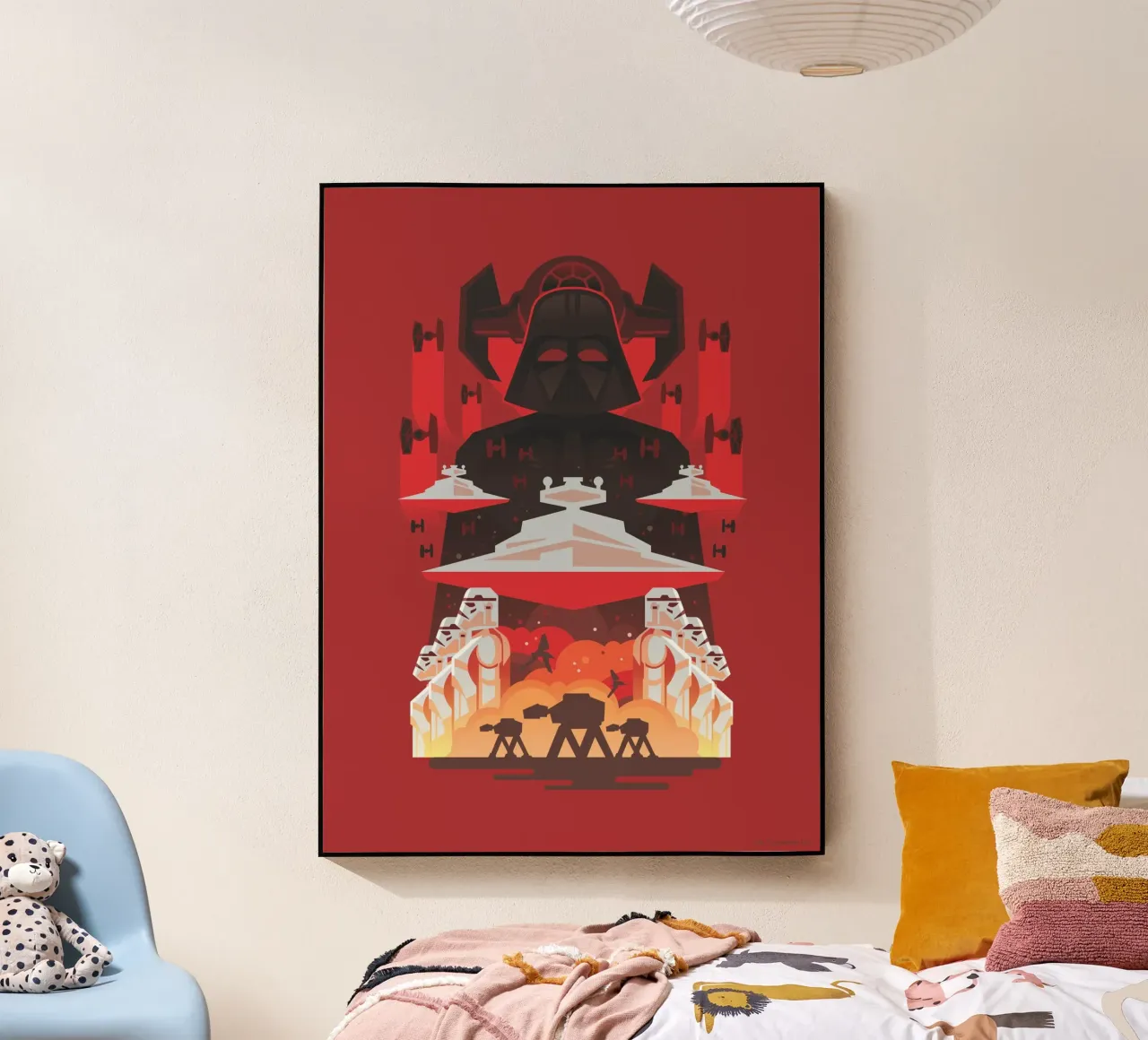 Die Macht des Imperiums Acryl-Glas von Star Wars