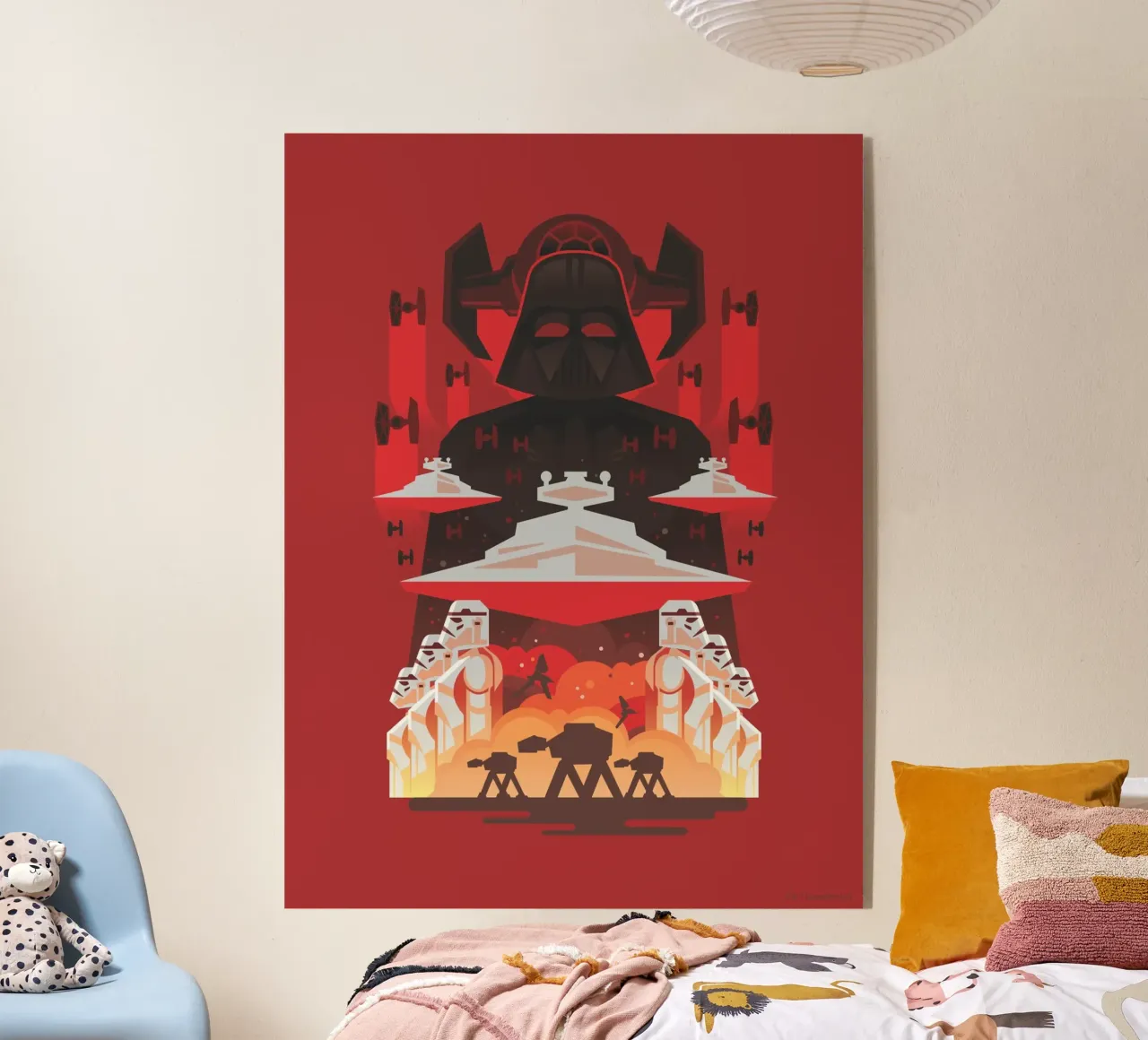 Die Macht des Imperiums Acryl-Glas von Star Wars