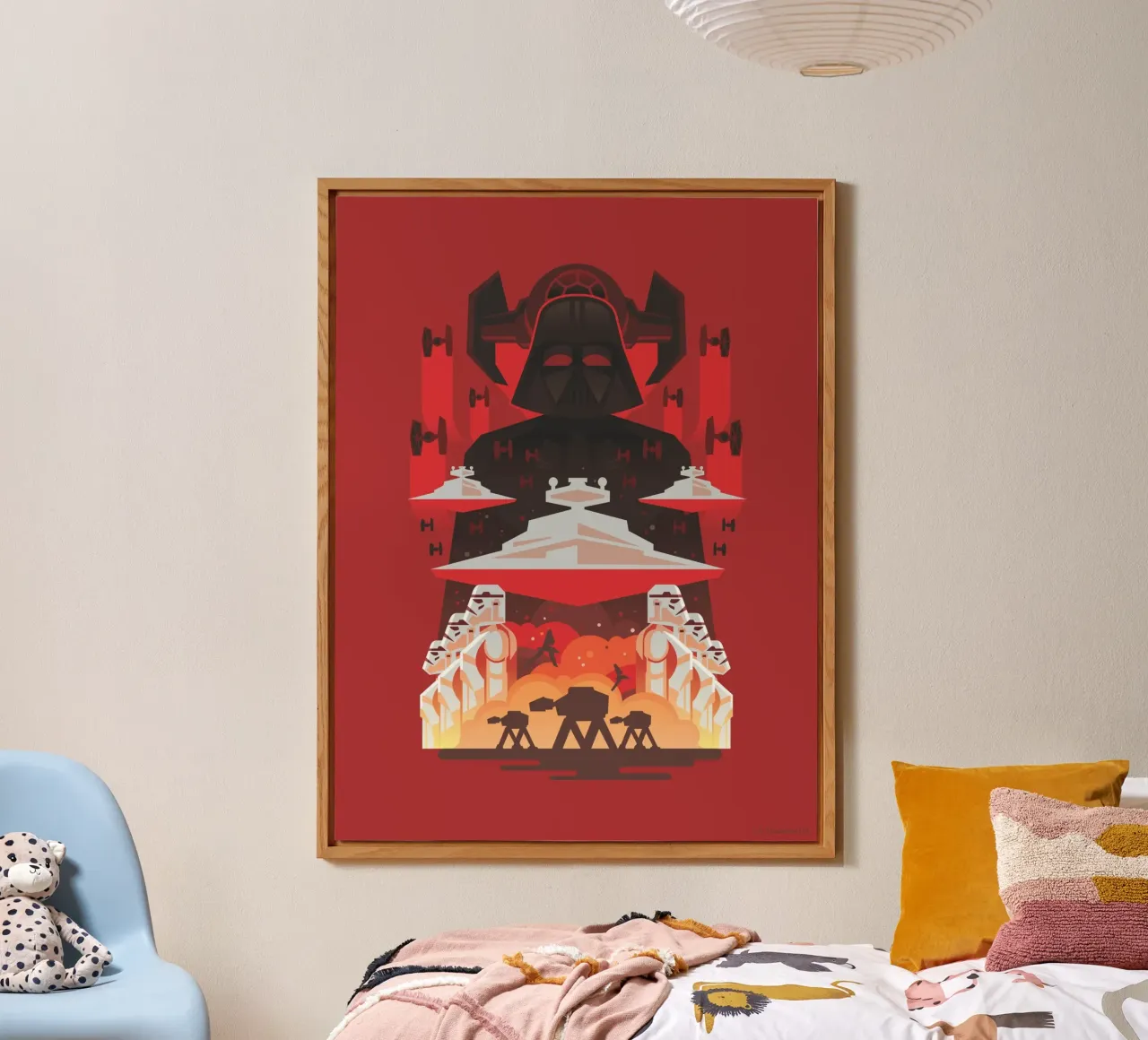 Die Macht des Imperiums Alu-Dibond von Star Wars