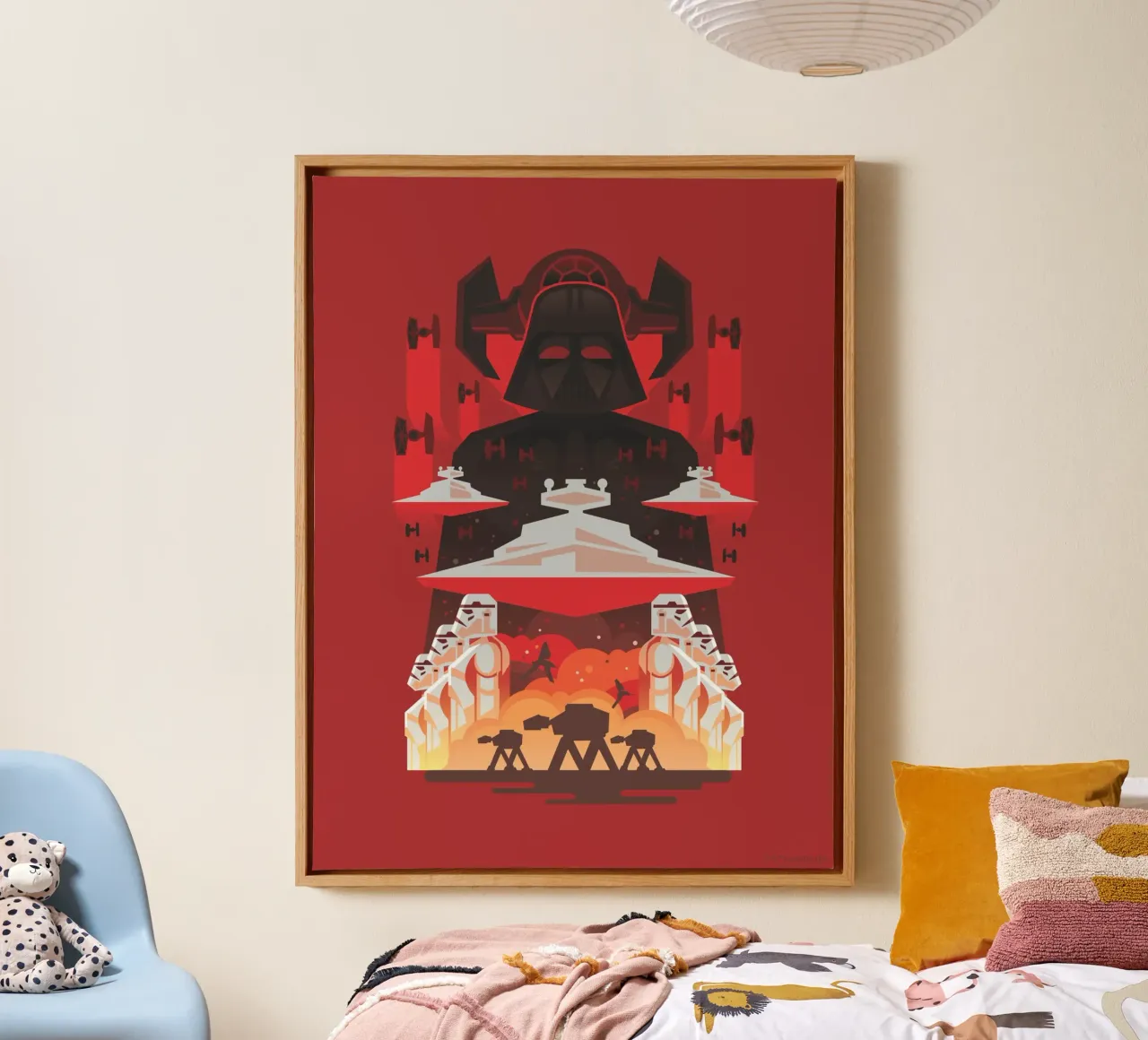 Die Macht des Imperiums canvas by Star Wars