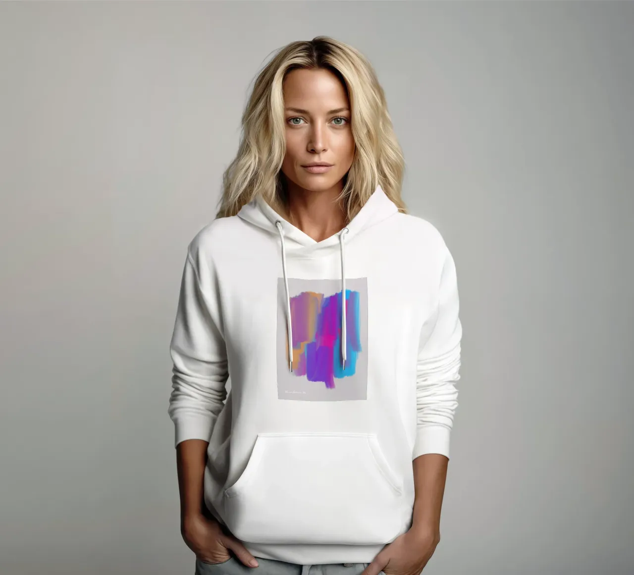 Velvet Silence Hoodie von Mike Leymi