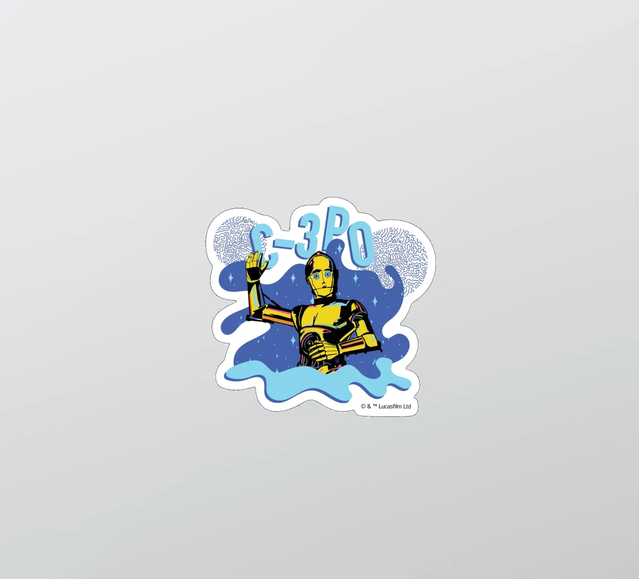C-3PO Sticker von Star Wars - Sticker Shop