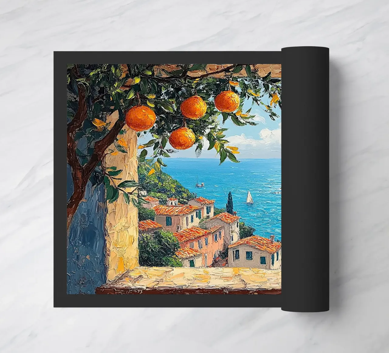 Brezza oceanica con cornice zerbino da Nikis Art Studio