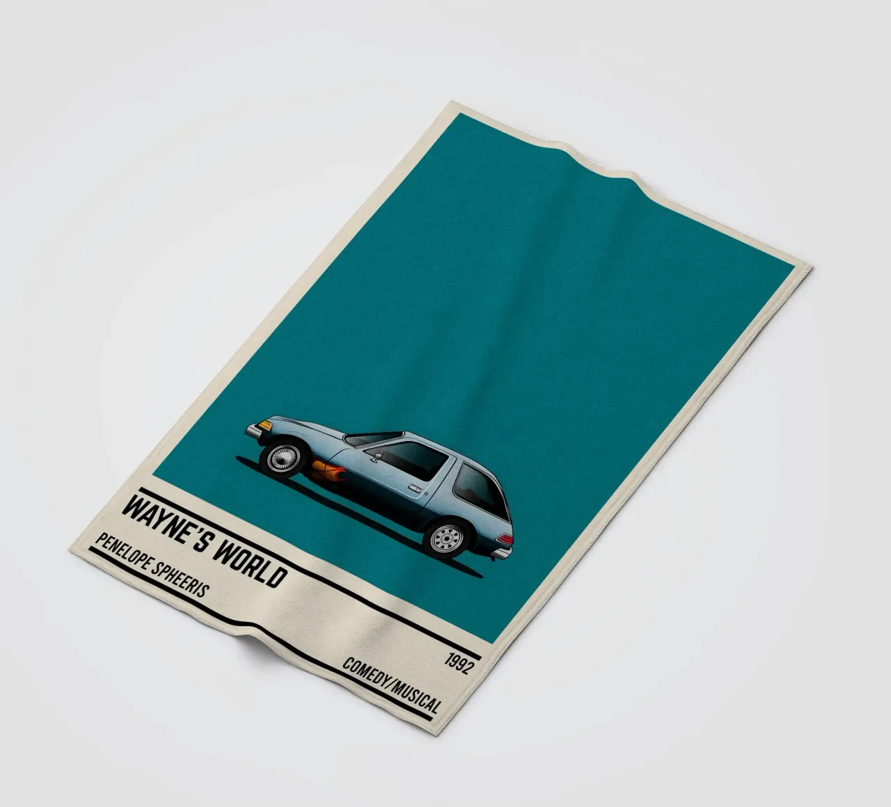 Wayne's world car coperta in pile da TheArtstudio