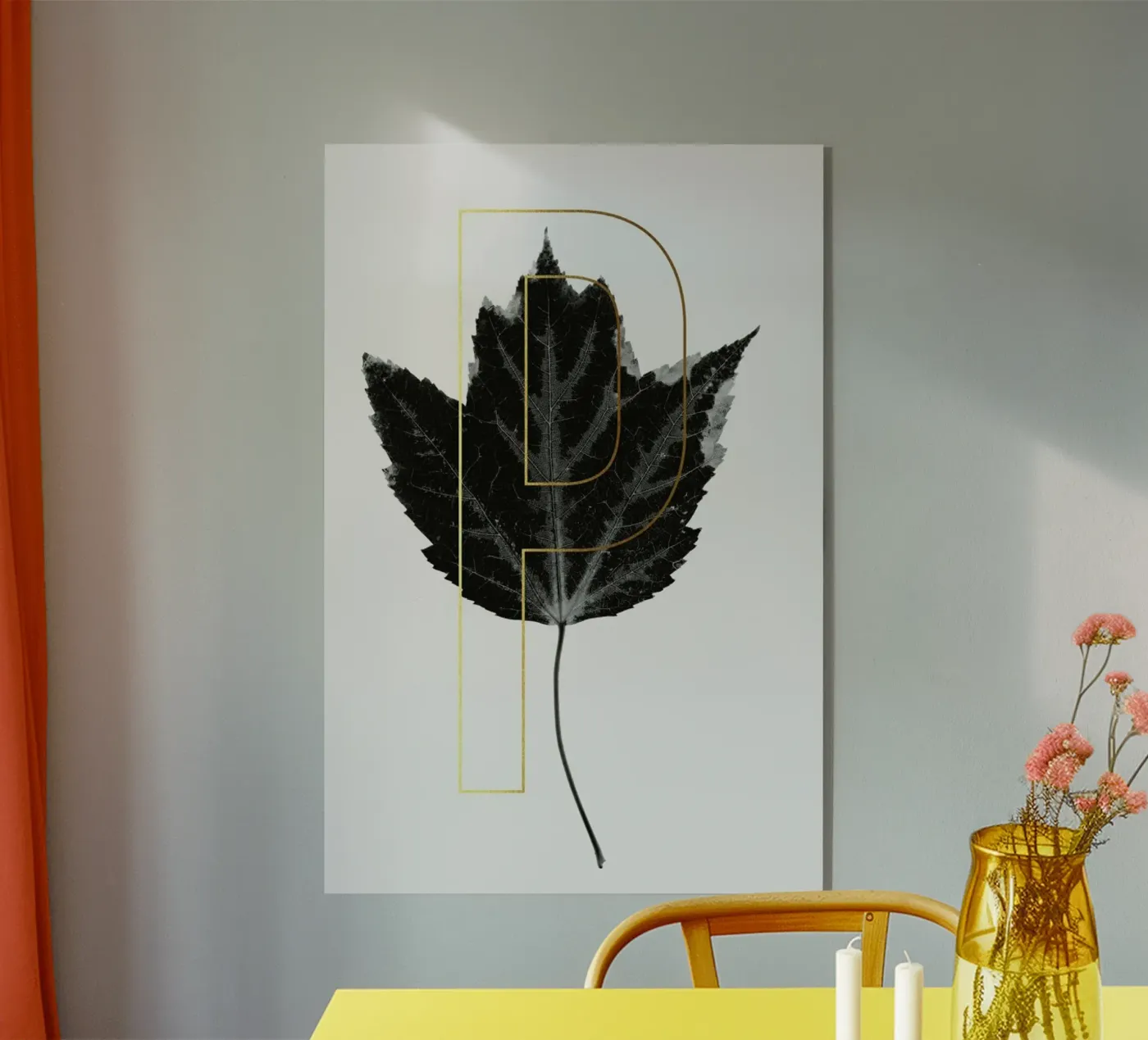 ABC Plants - P Acryl-Glas von typealive