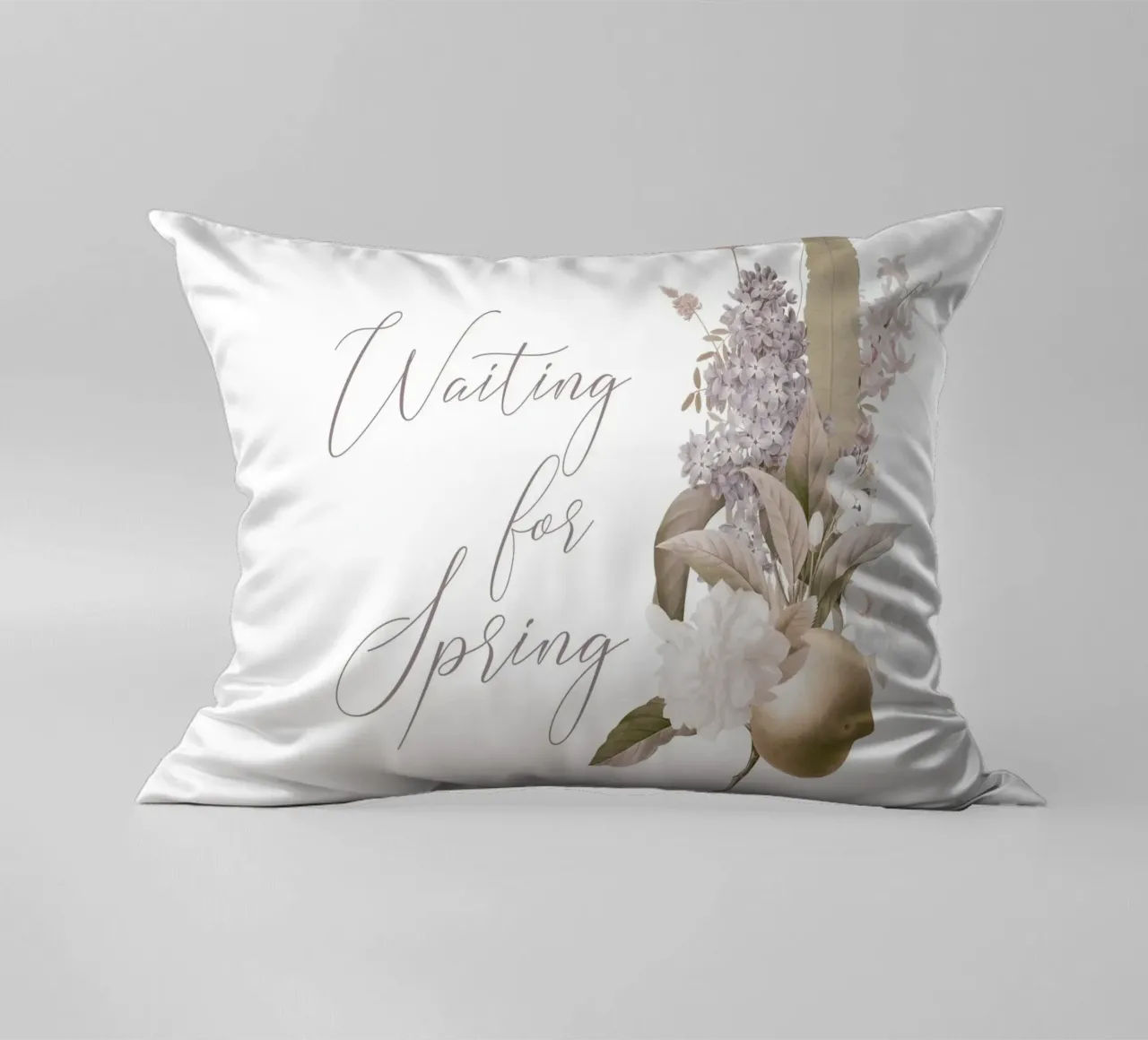 Aspettando la primavera: Una promessa in fiore cuscino da Flower Garden - Uta Naumann