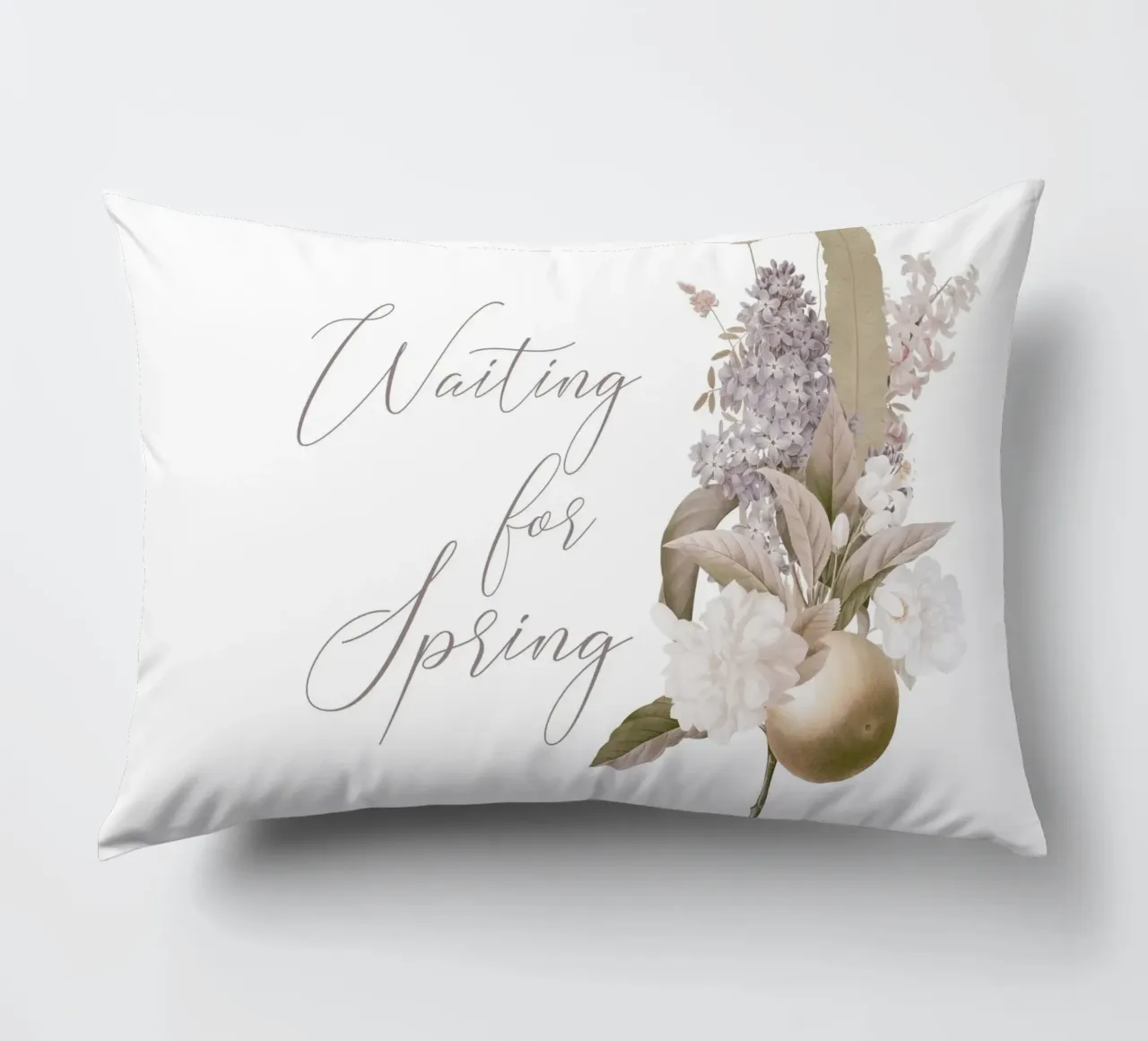 Aspettando la primavera: Una promessa in fiore cuscino da Flower Garden - Uta Naumann