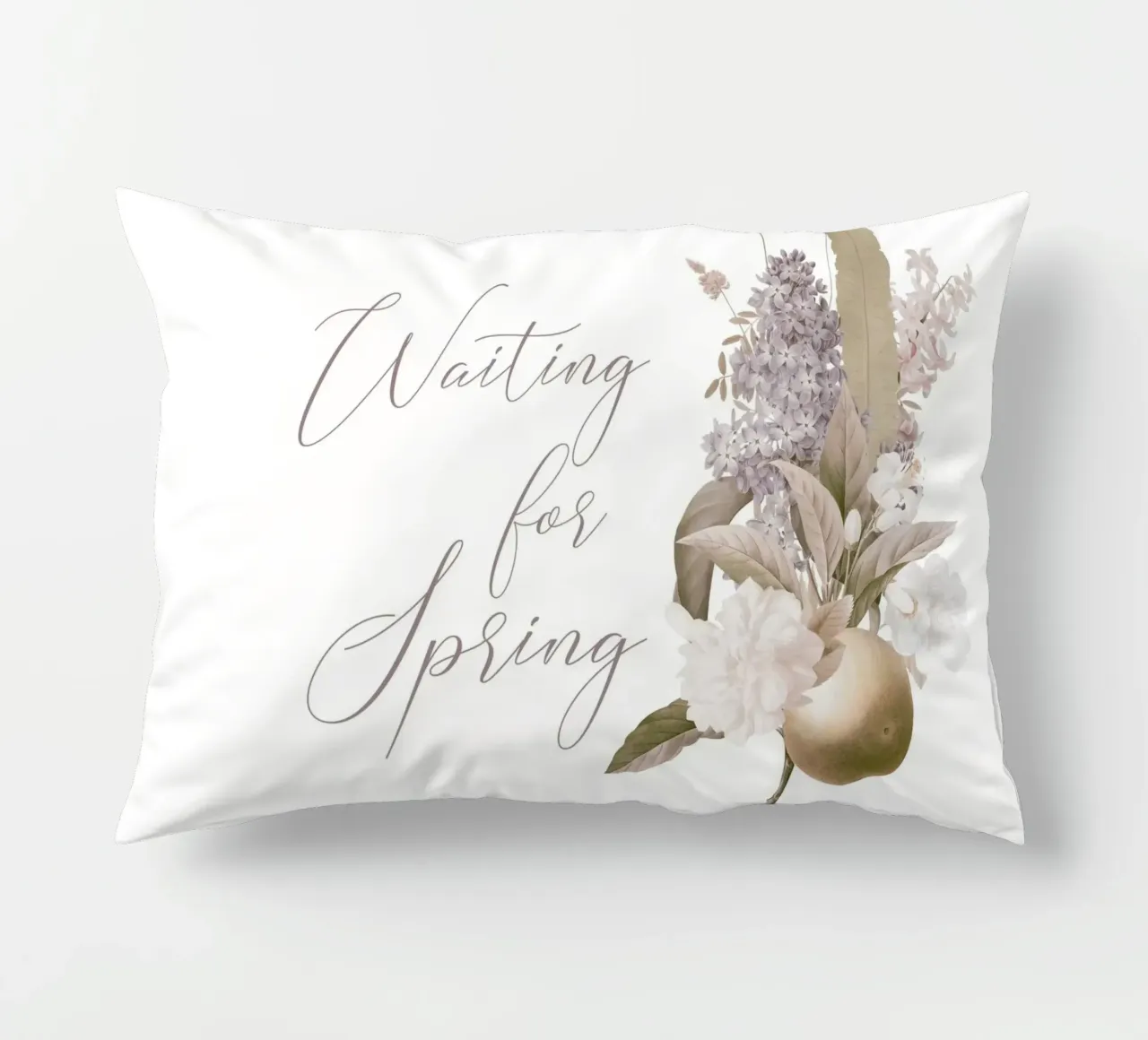 Aspettando la primavera: Una promessa in fiore cuscino da Flower Garden - Uta Naumann