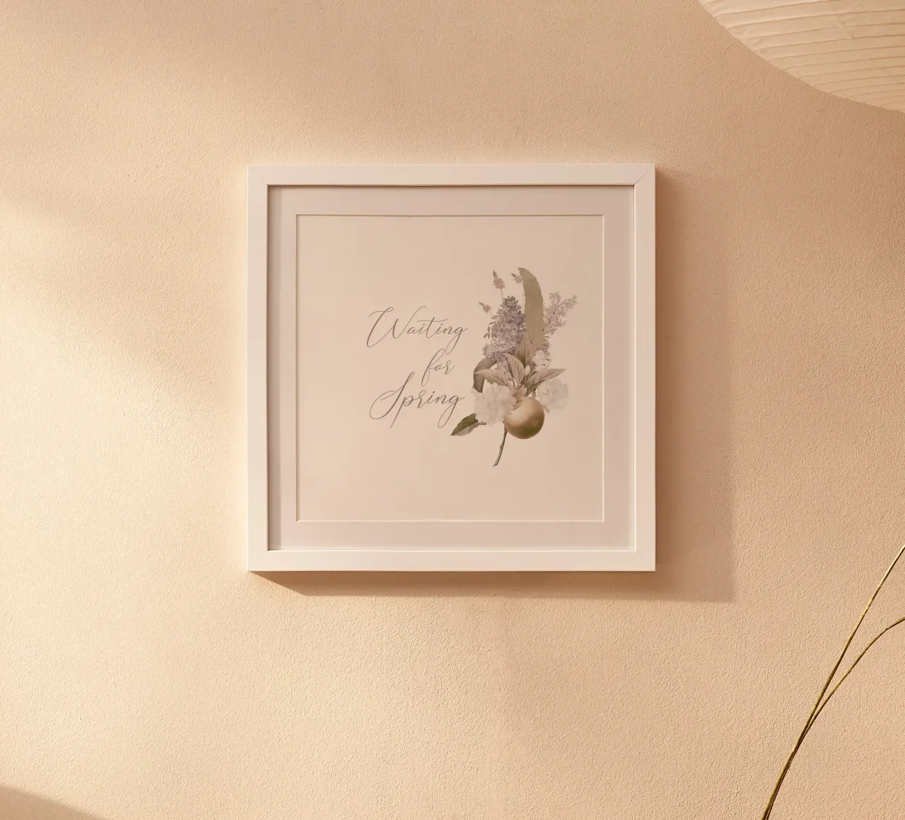 Warten auf den Frühling: Ein blühendes Versprechen Poster von Flower Garden - Uta Naumann