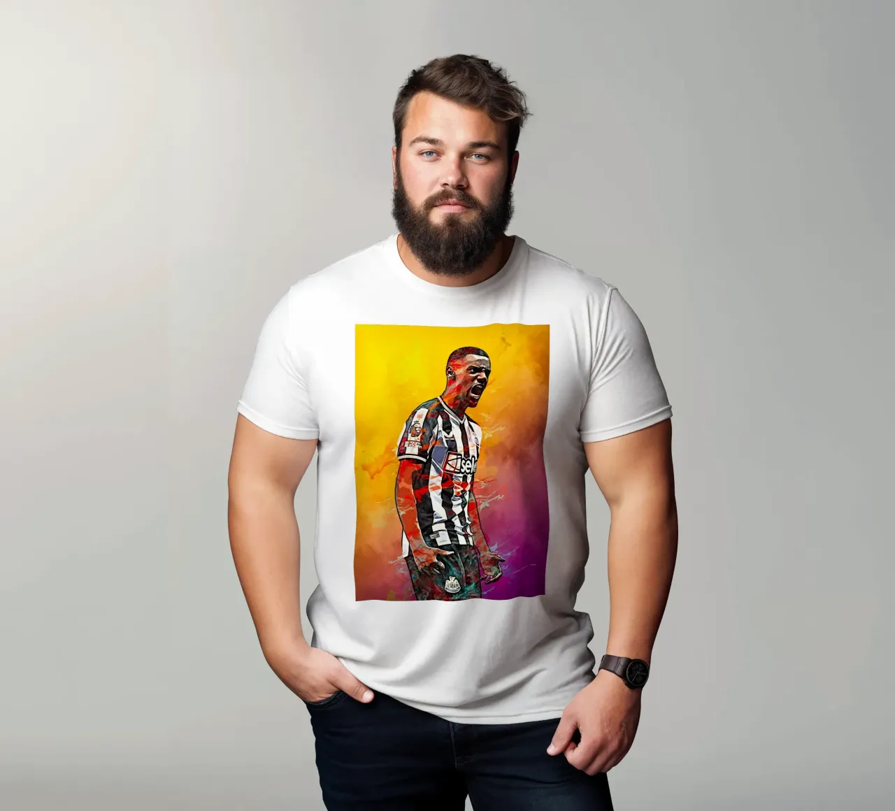 Alexander Isak t-shirt da tenten