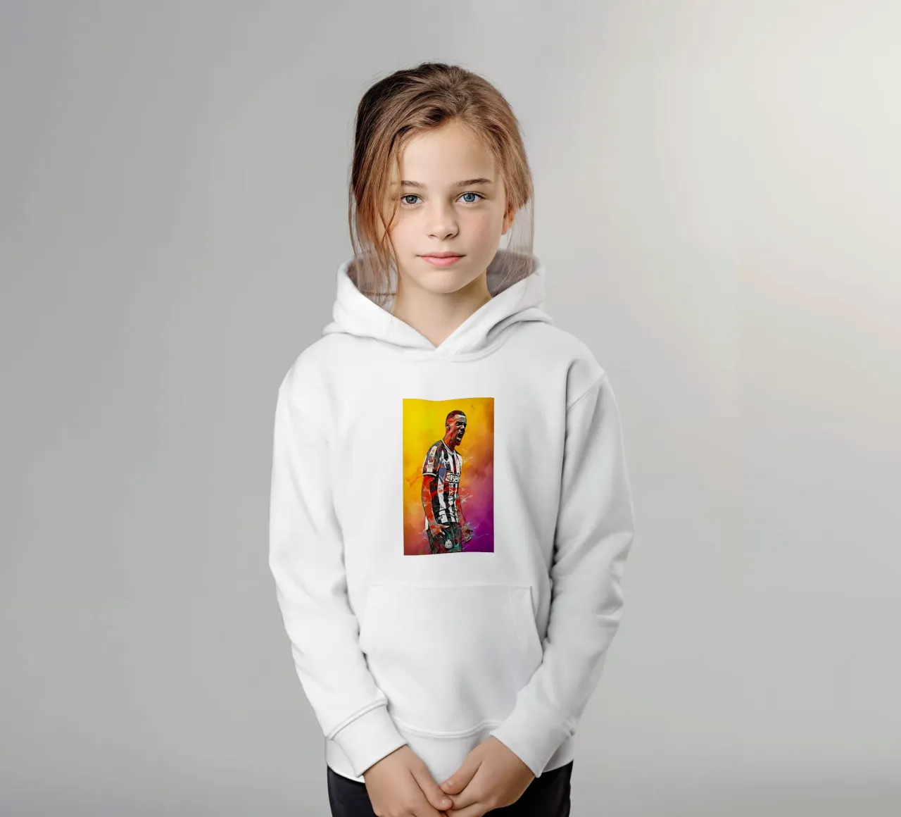 Alexander Isak felpa bambino con cappuccio da tenten