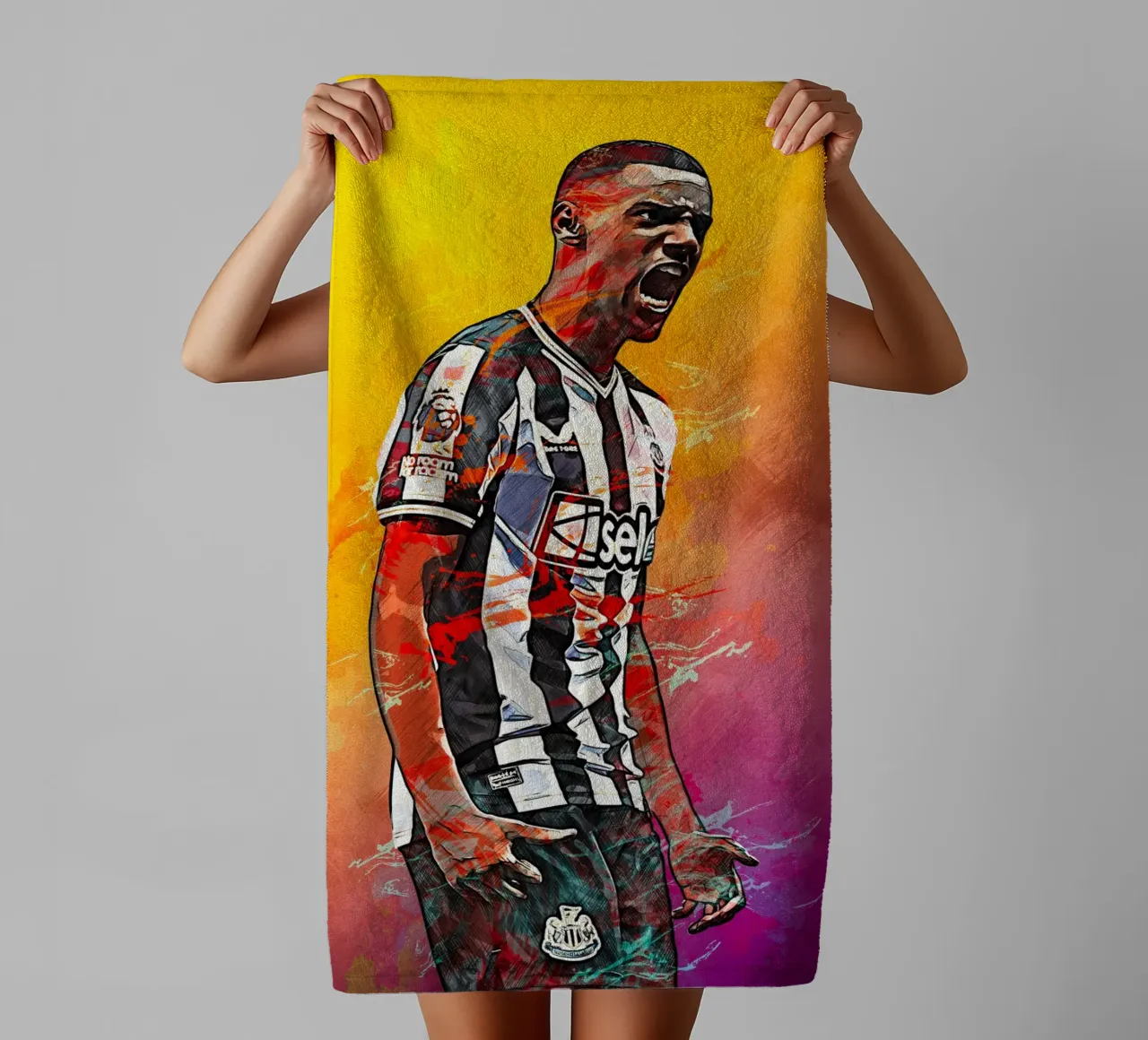 Alexander Isak asciugamano da bagno da tenten
