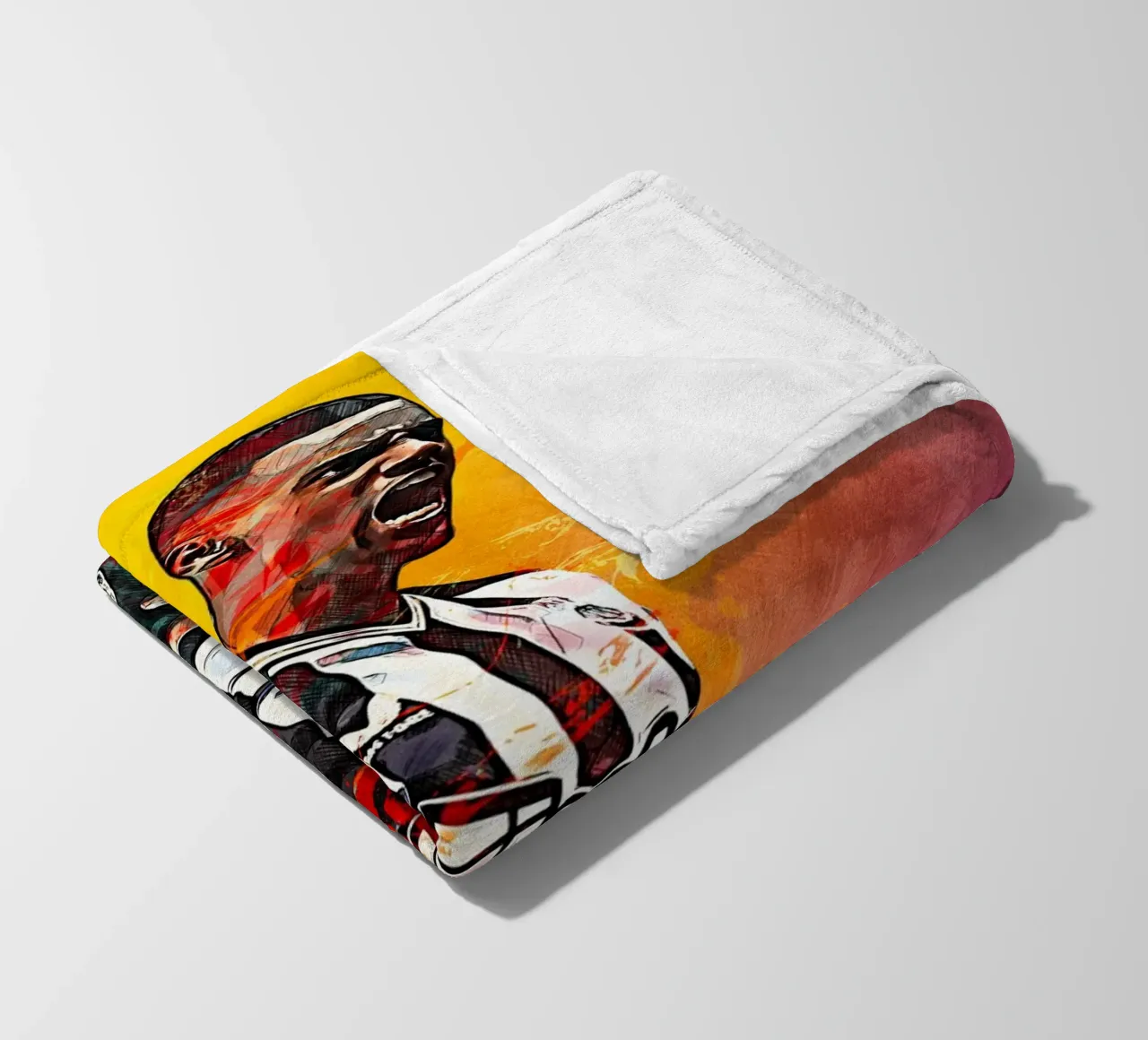 Alexander Isak coperta in pile da tenten
