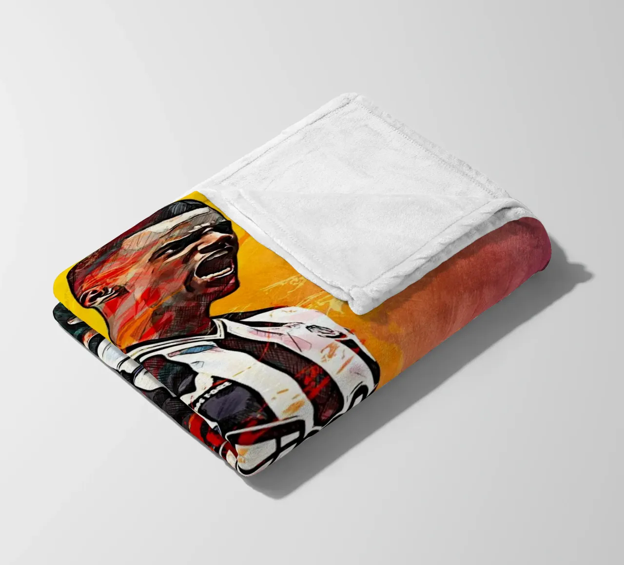 Alexander Isak coperta in pile da tenten