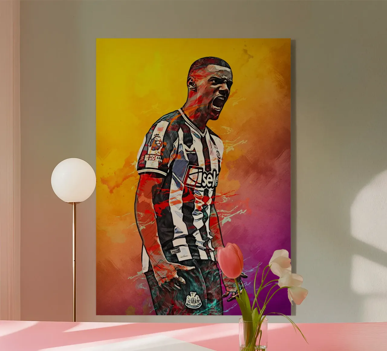 Alexander Isak plexiglass da tenten
