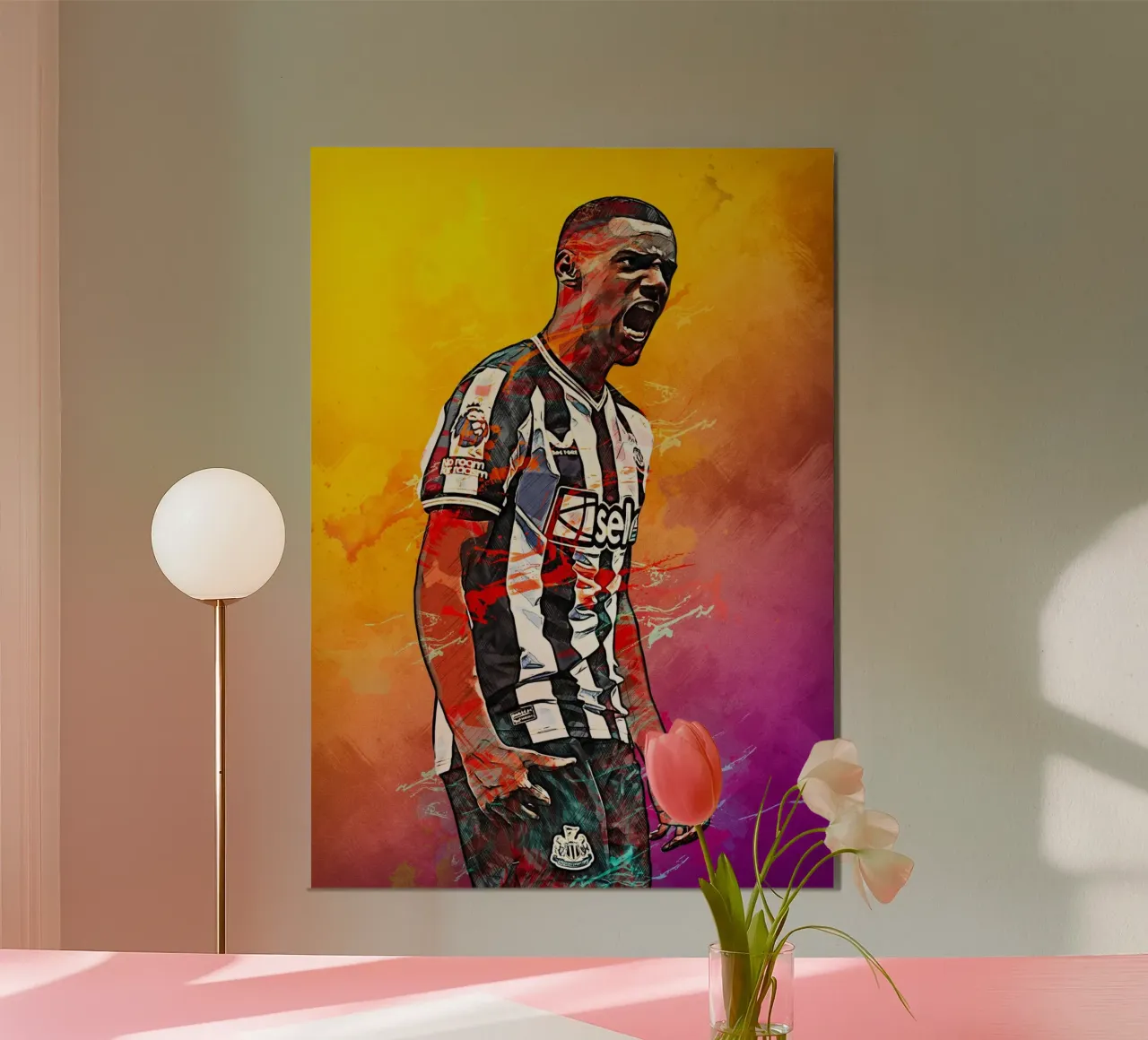 Alexander Isak alluminio dibond da tenten