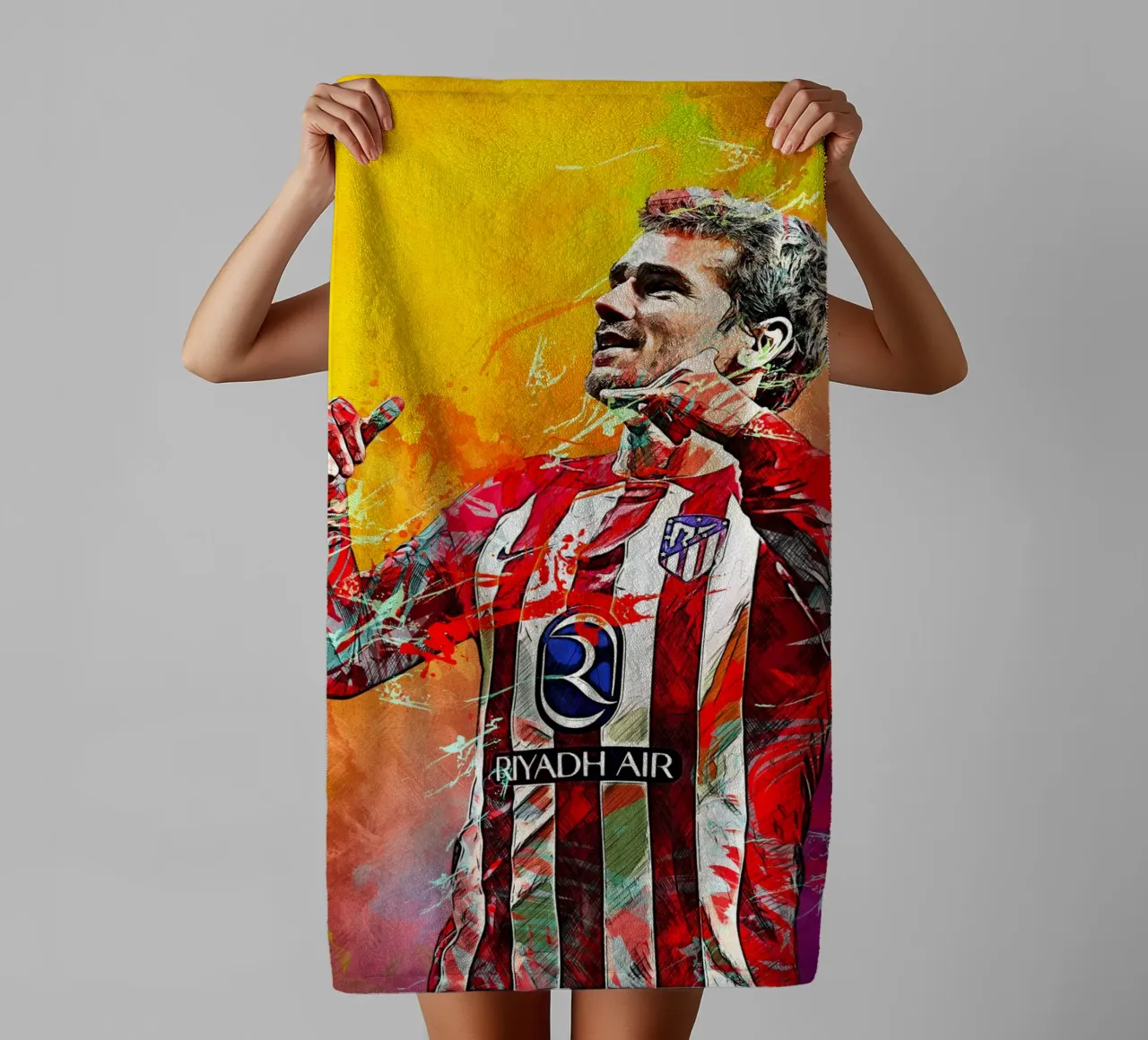 Antoine Griezmann towel by tenten