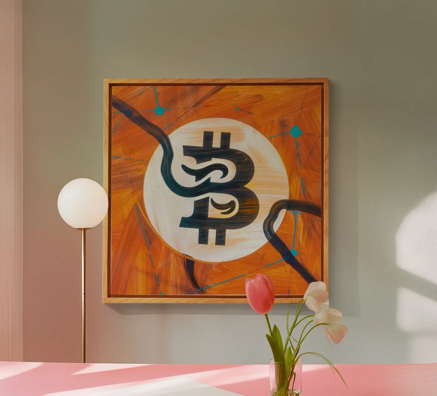 Yamamoto_Brush_BTC plexiglass da Crypto_Jungle