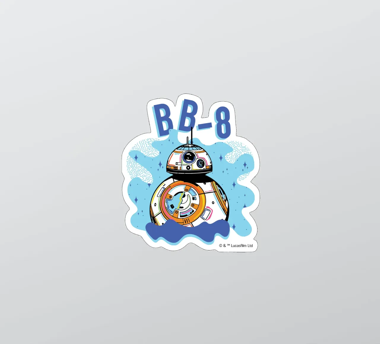 BB-8 Sticker von Star Wars - Sticker Shop