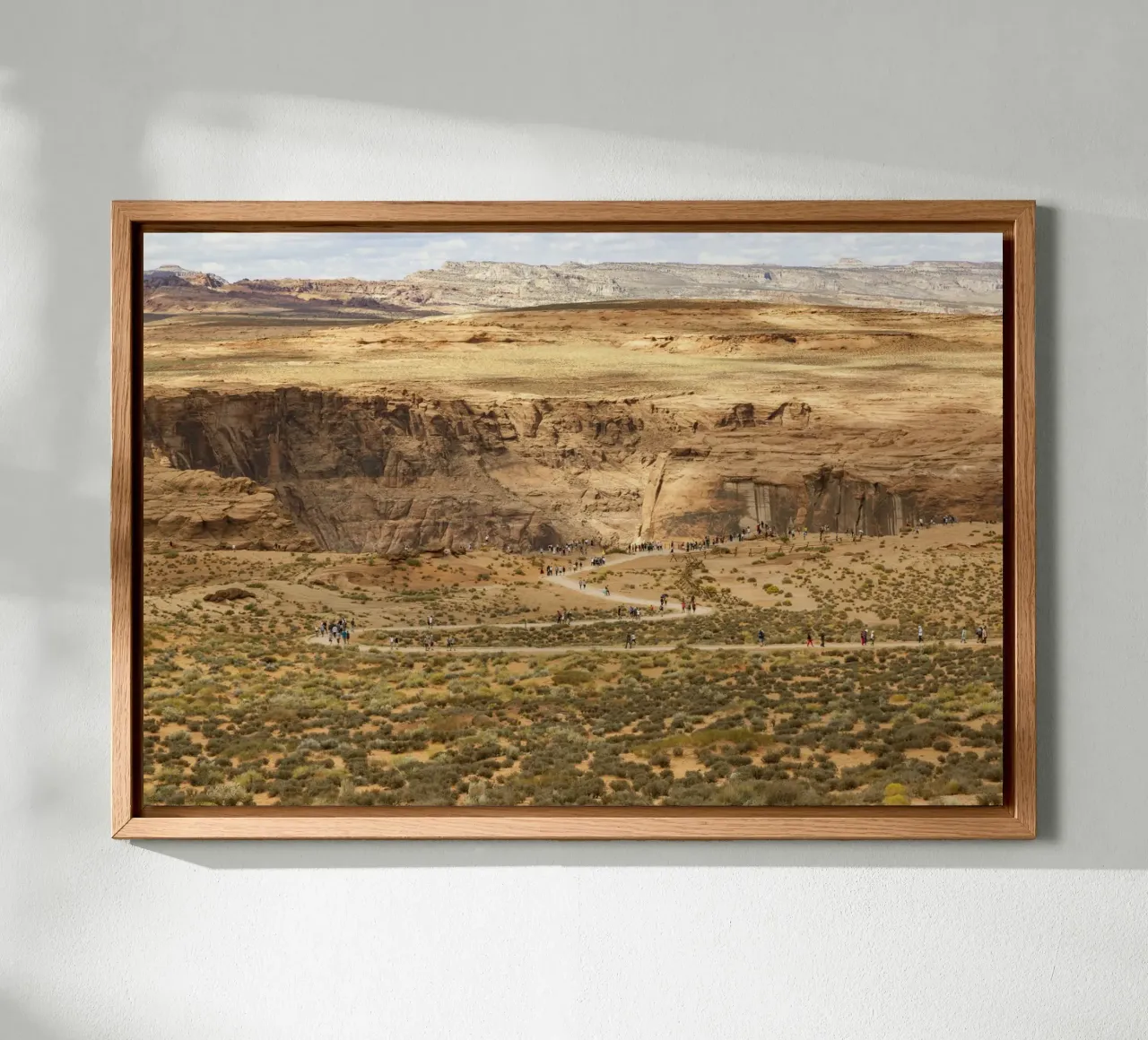 Path to Horseshoe Canyon in the US state of Utah forex plate by Barbara Buderath Fotodesign