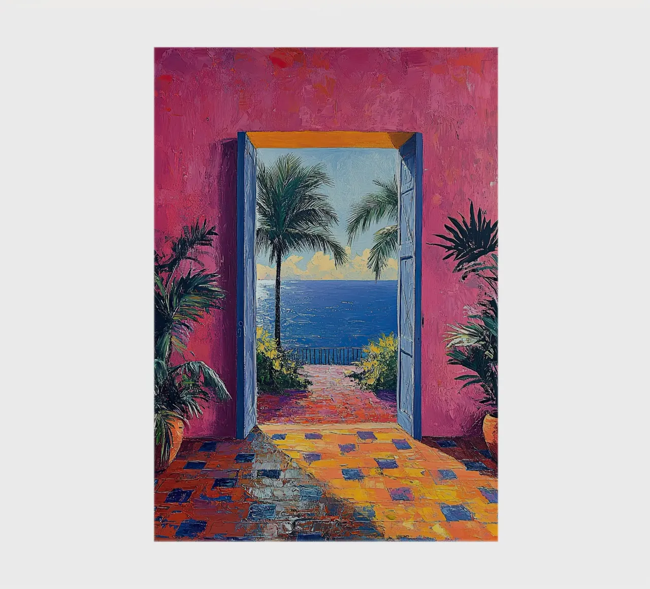 Soft Horizons notebook by Nikis Art Studio