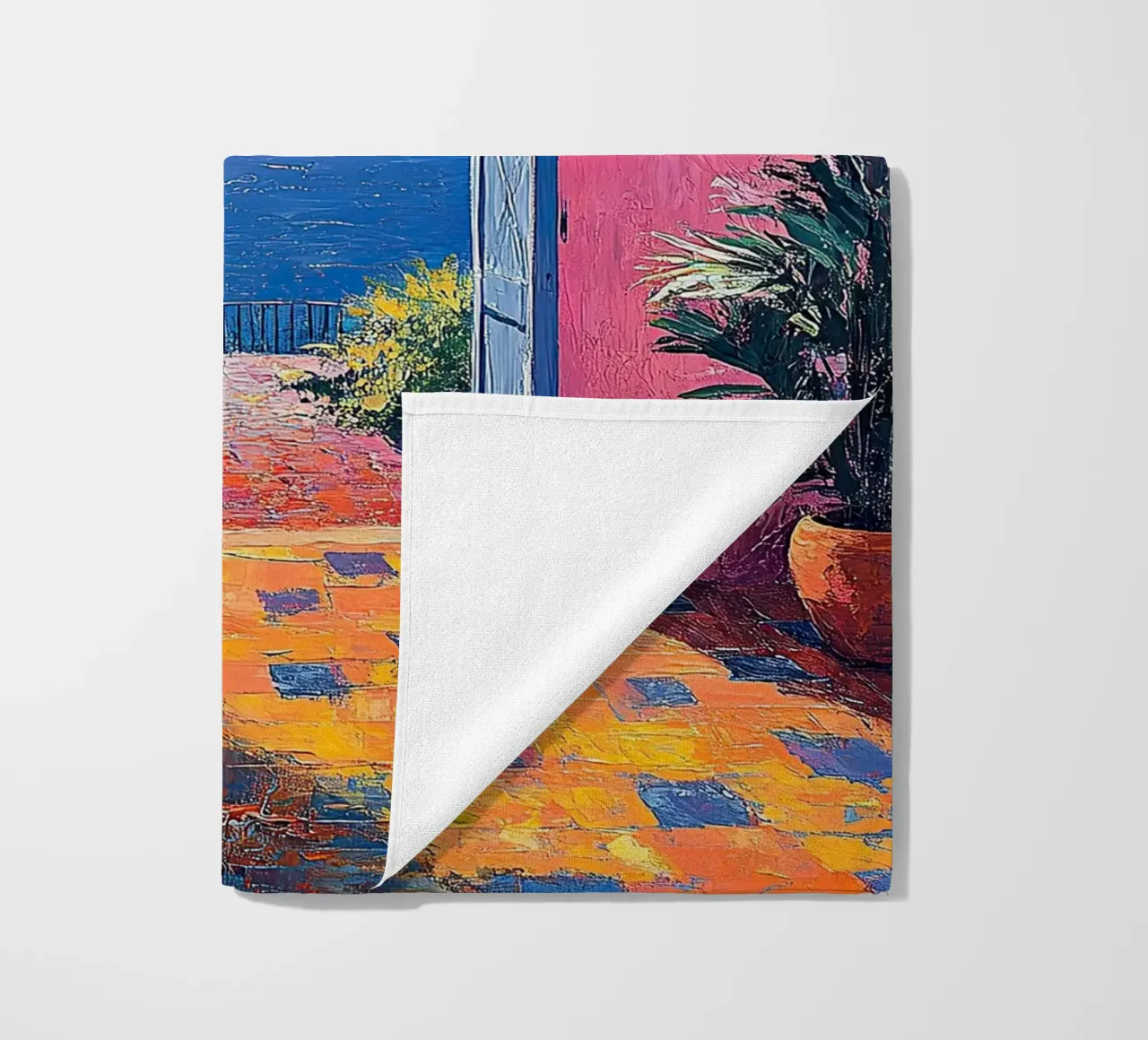 Orizzonti morbidi telo mare da Nikis Art Studio