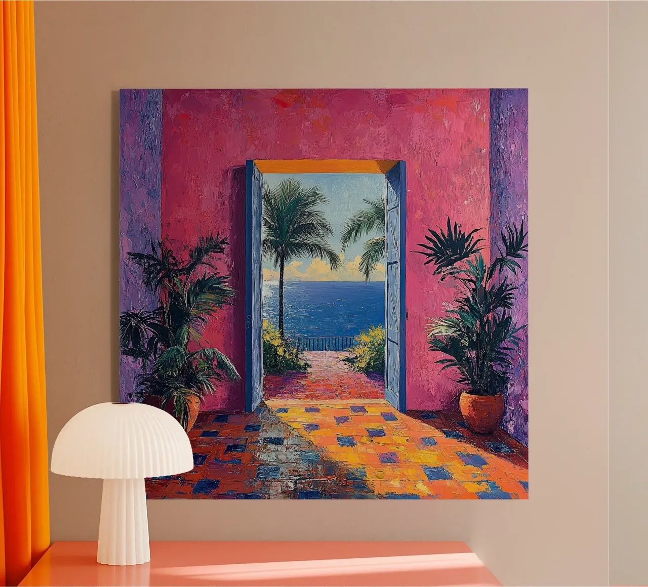 Orizzonti morbidi plexiglass da Nikis Art Studio