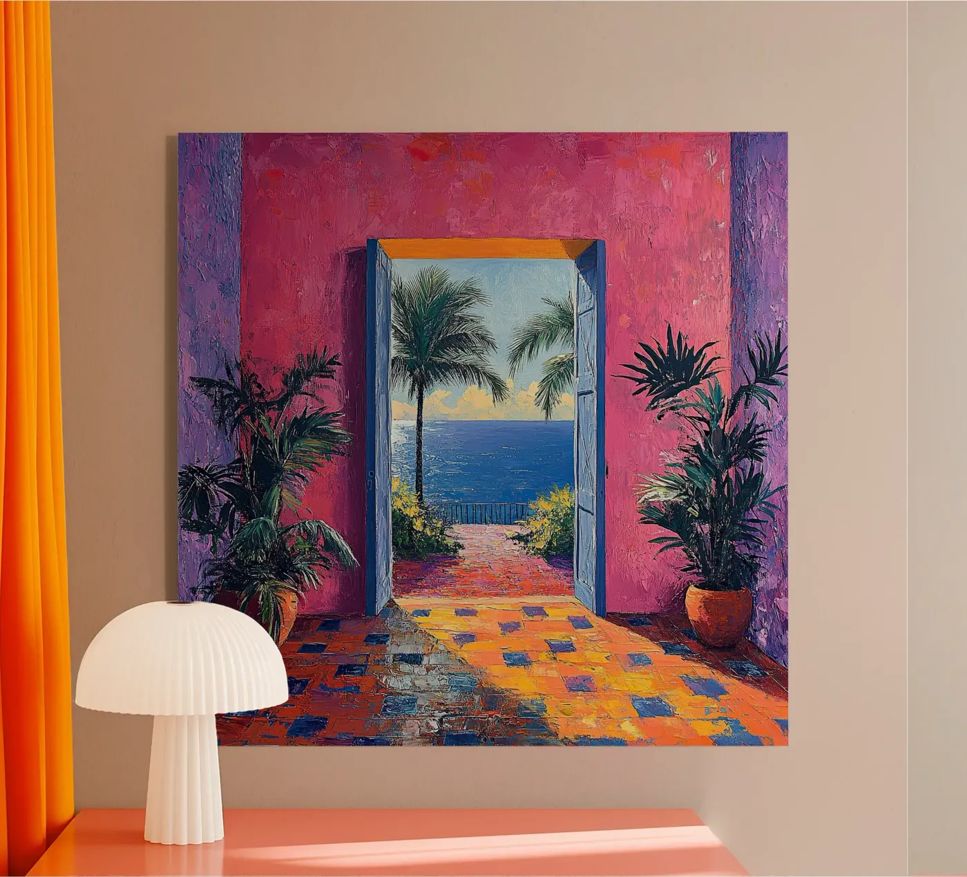 Orizzonti morbidi plexiglass da Nikis Art Studio